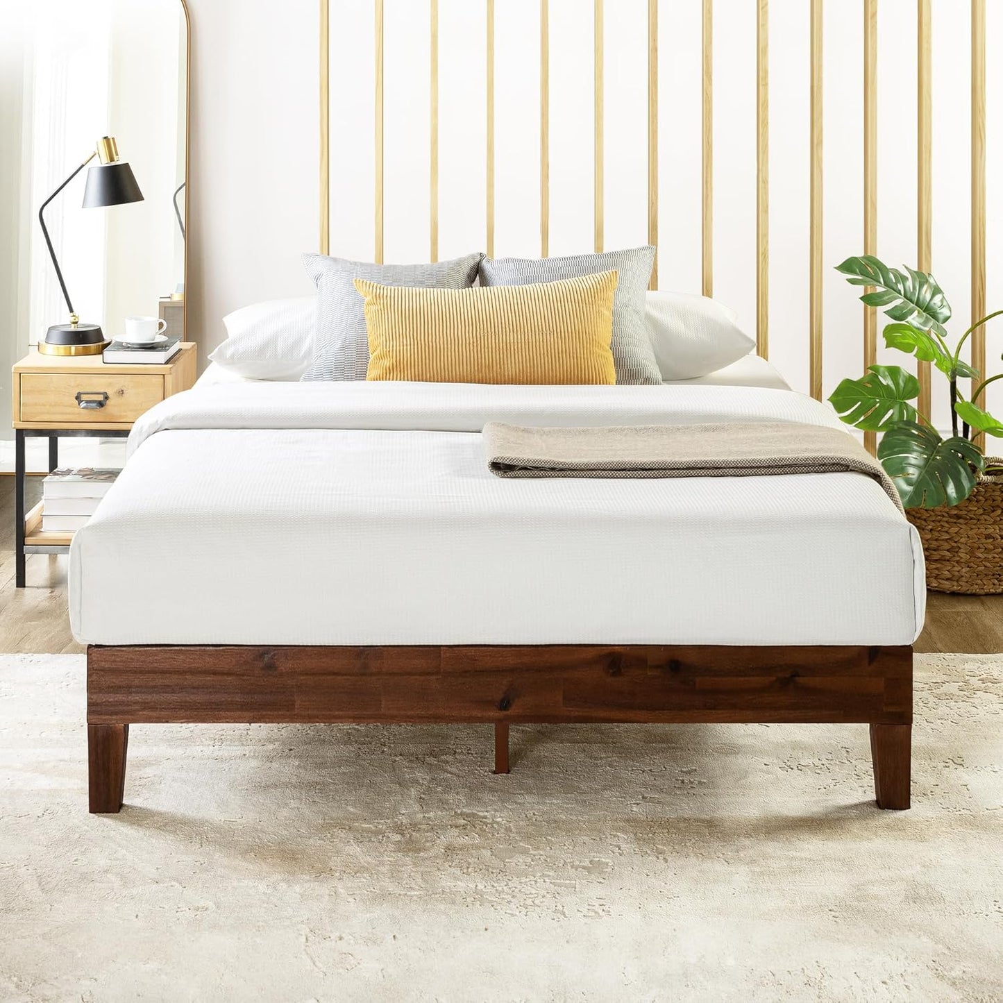 Mellow Naturalista Grand 12 Inch Solid Wood Platform Bed Review