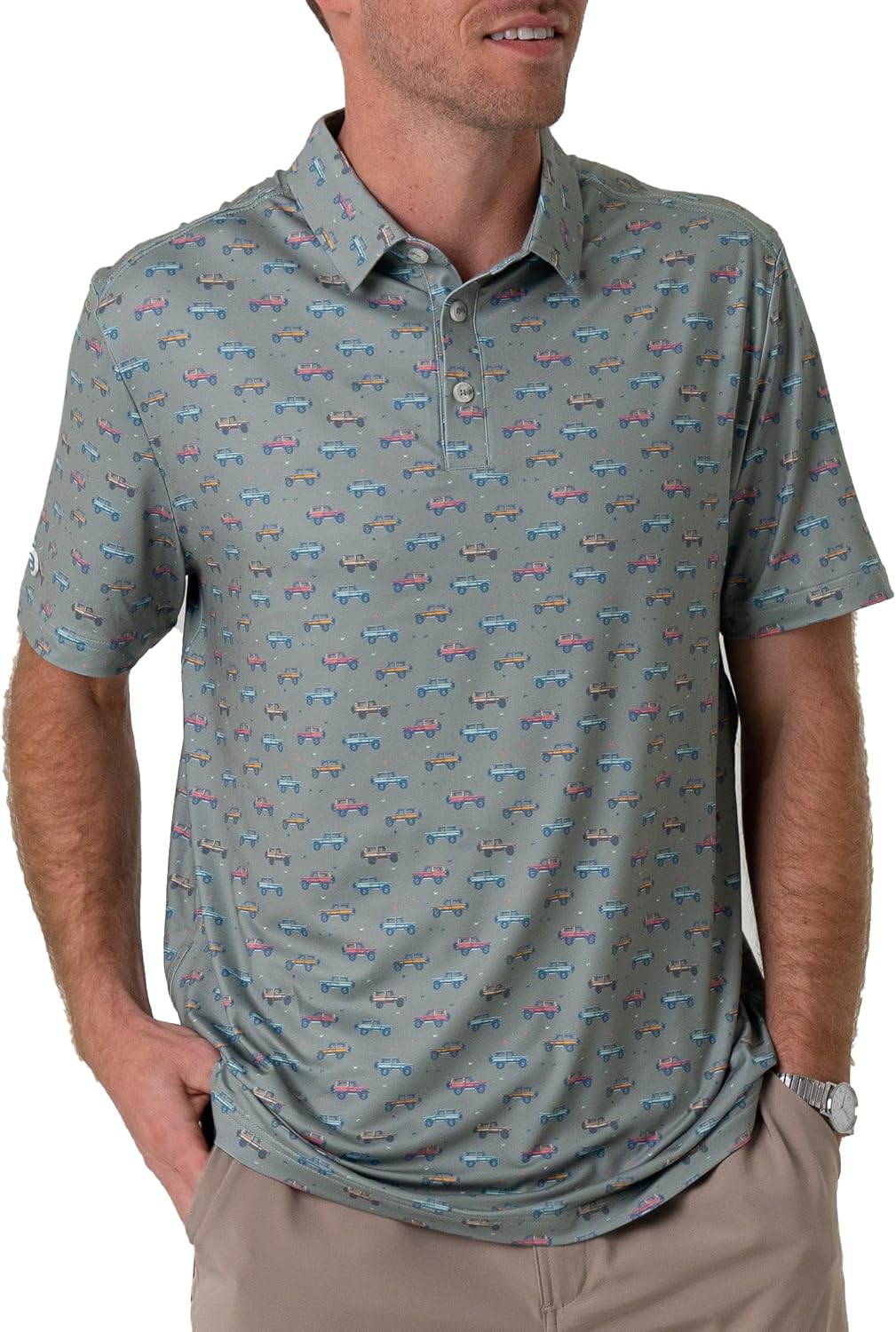 Burlebo Mens Performance Polo Shirt for Active Lifestyles