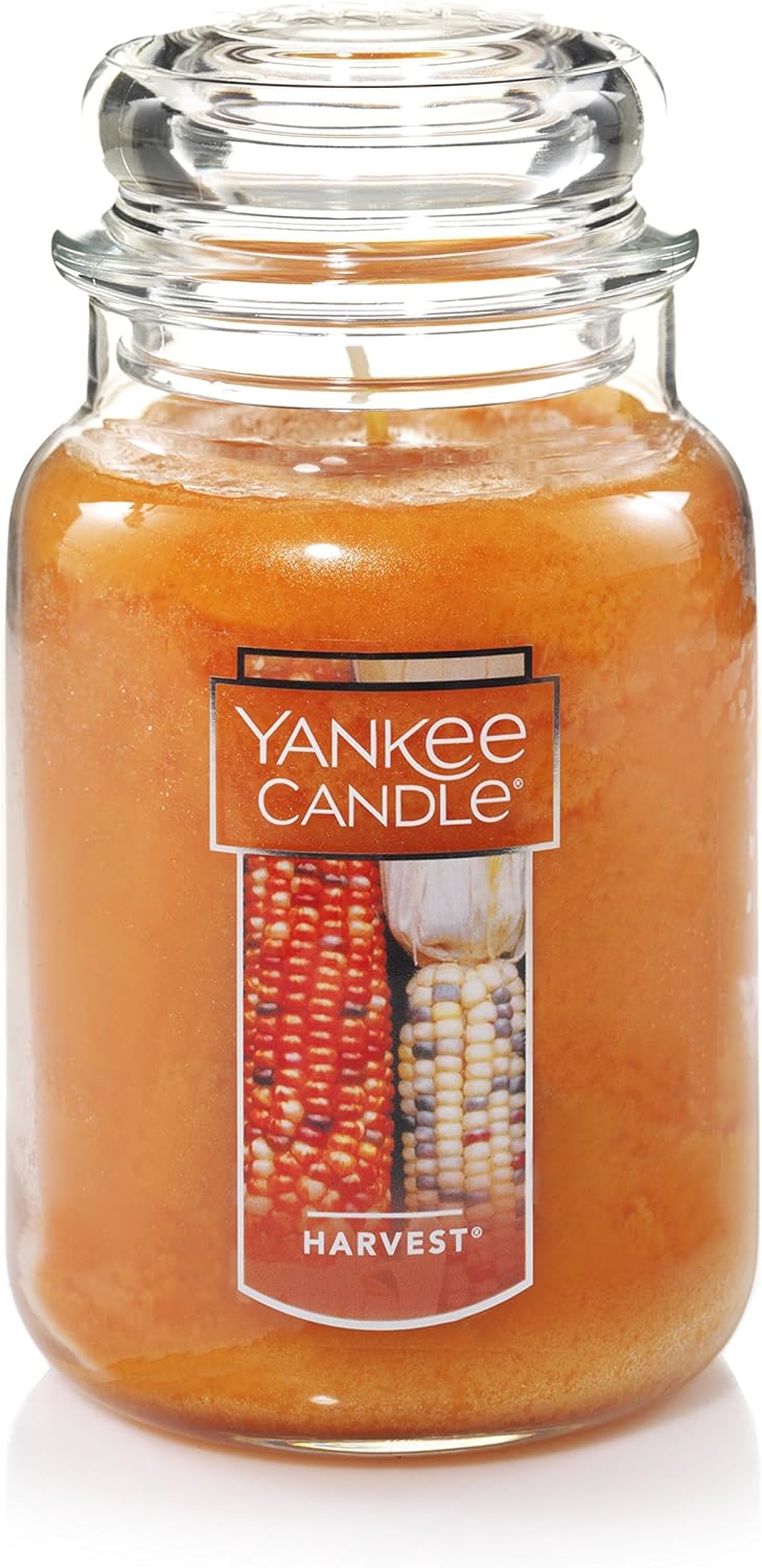 Yankee Candle Harvest Scented 22oz Large Jar for Autumn Bliss