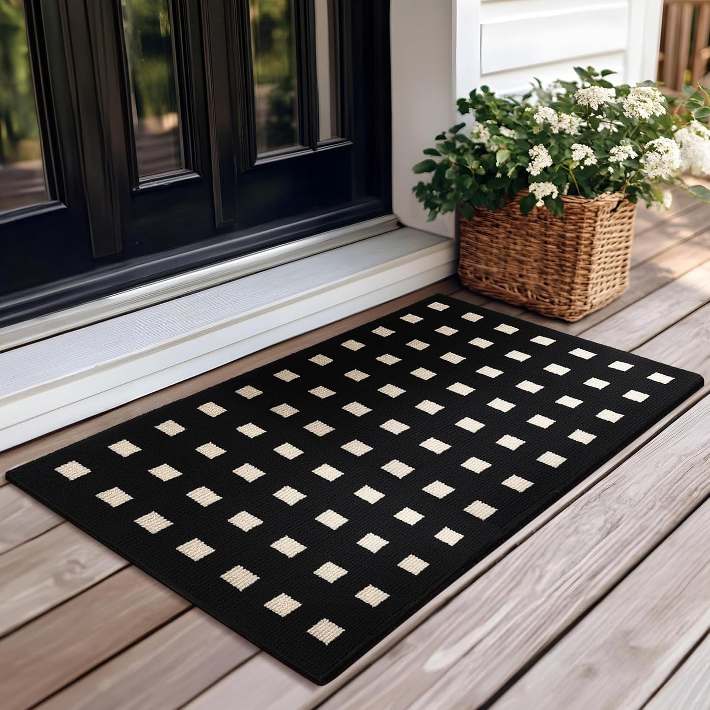 GRANNY SAYS Large Welcome Mat Outdoor, Non Slip Door Mat
