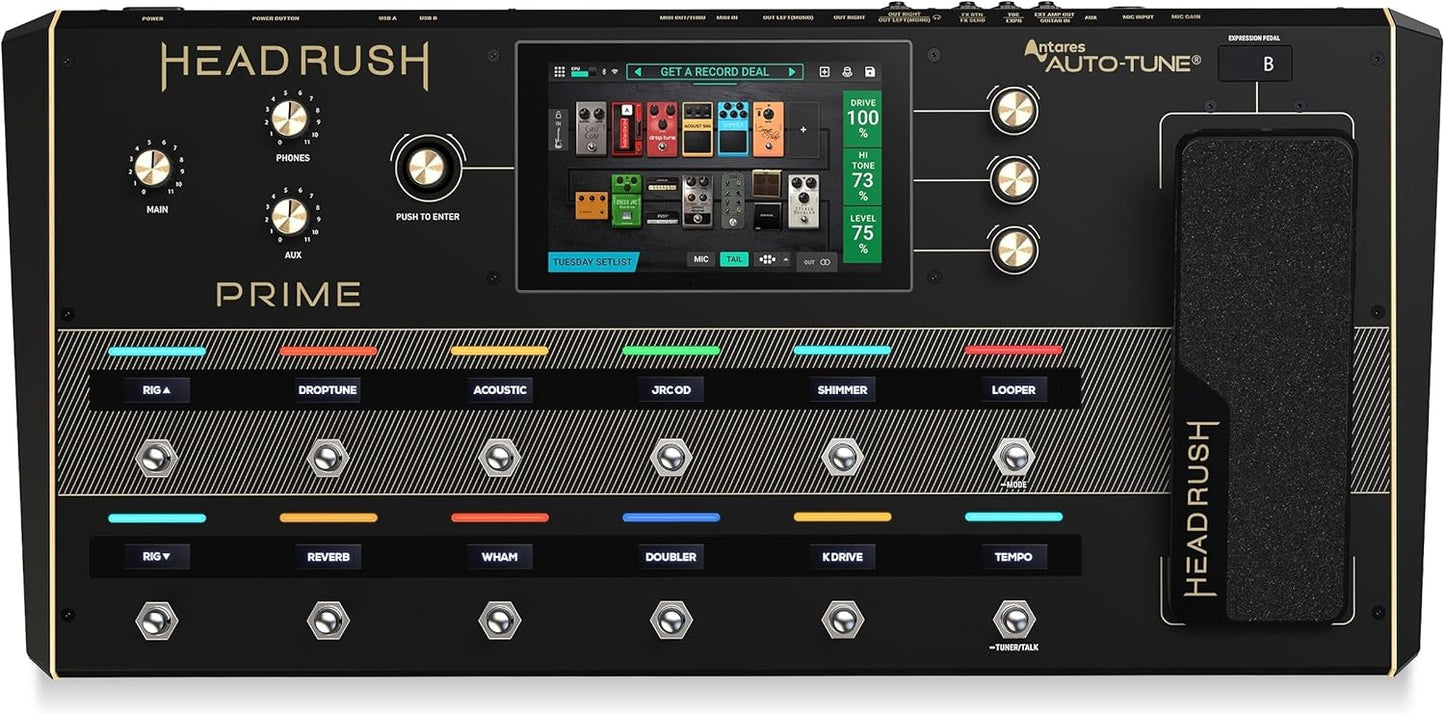 HeadRush Prime Guitar & Vocal Multi Effects Pedal Review
