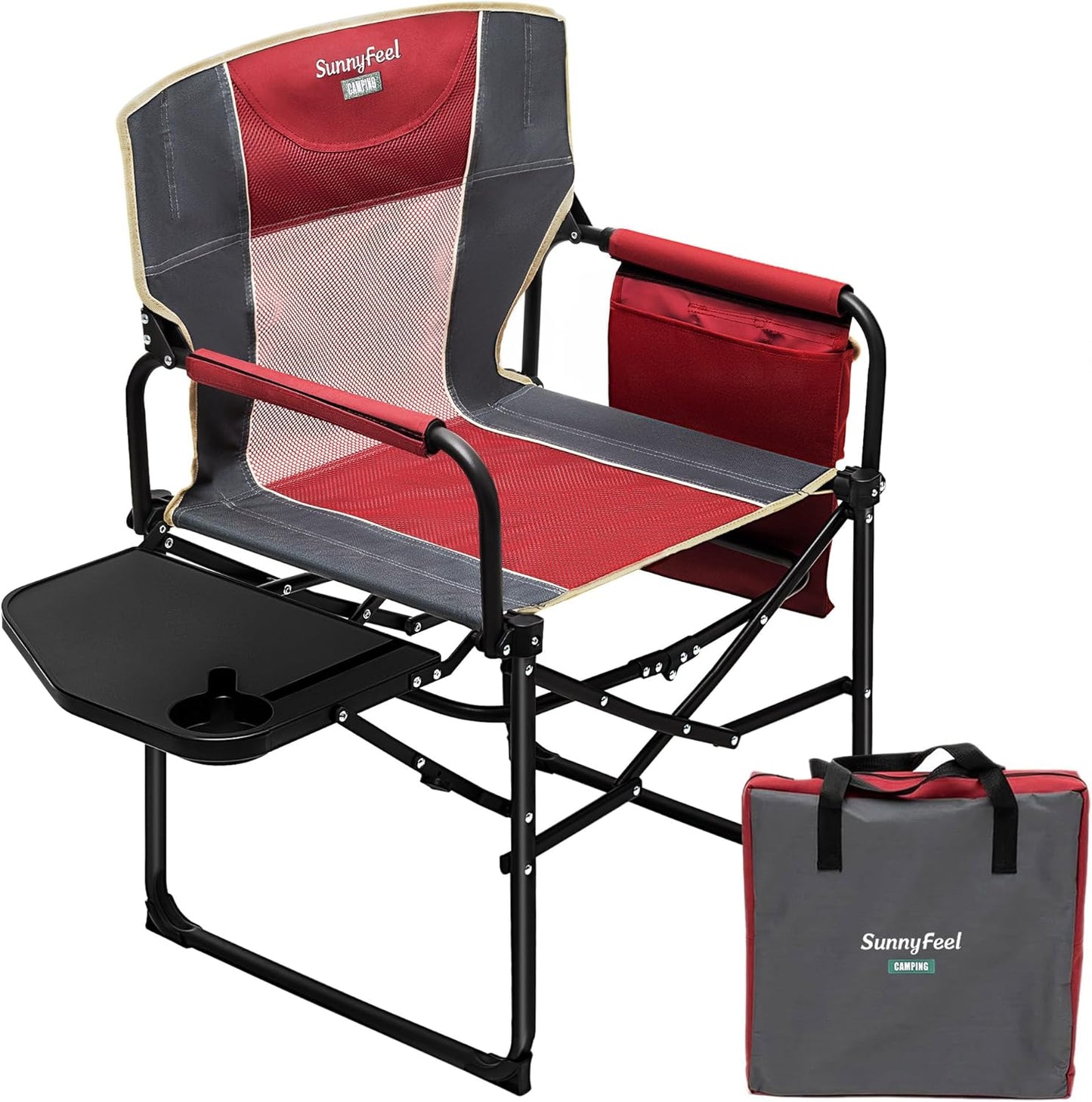 Oversized Camping Directors Chair for Ultimate Comfort Outdoors