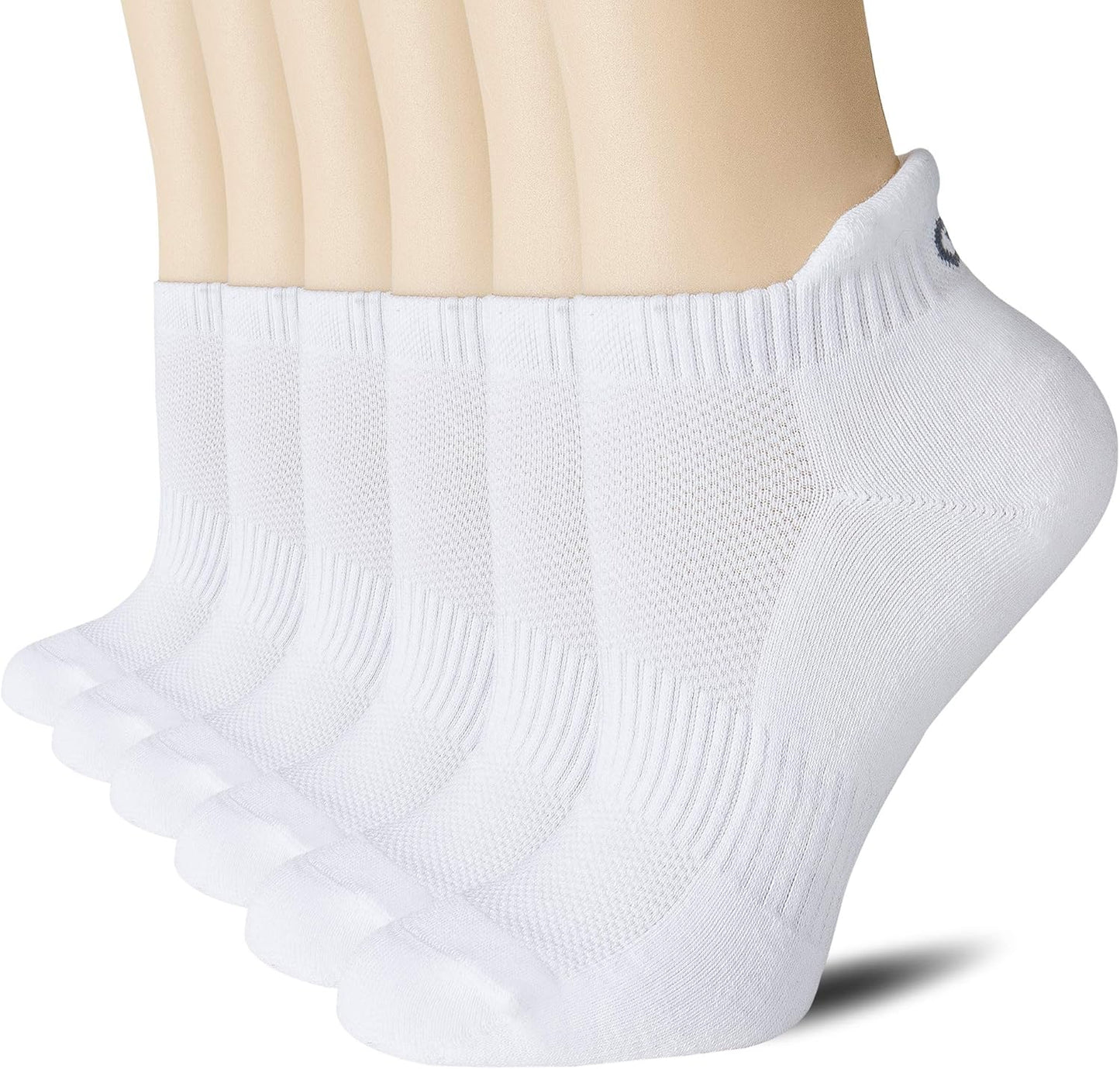 CS CELERSPORT Low Cut Running Socks - 6 Pairs