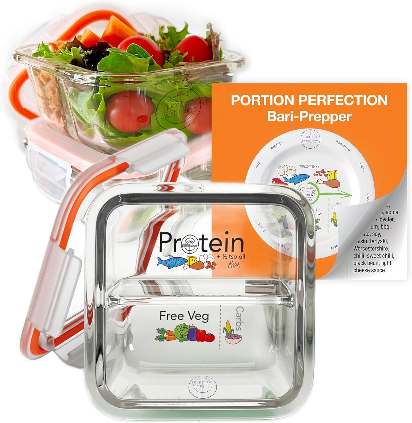 Bariatric Meal Prep Containers for Portion Control Success
