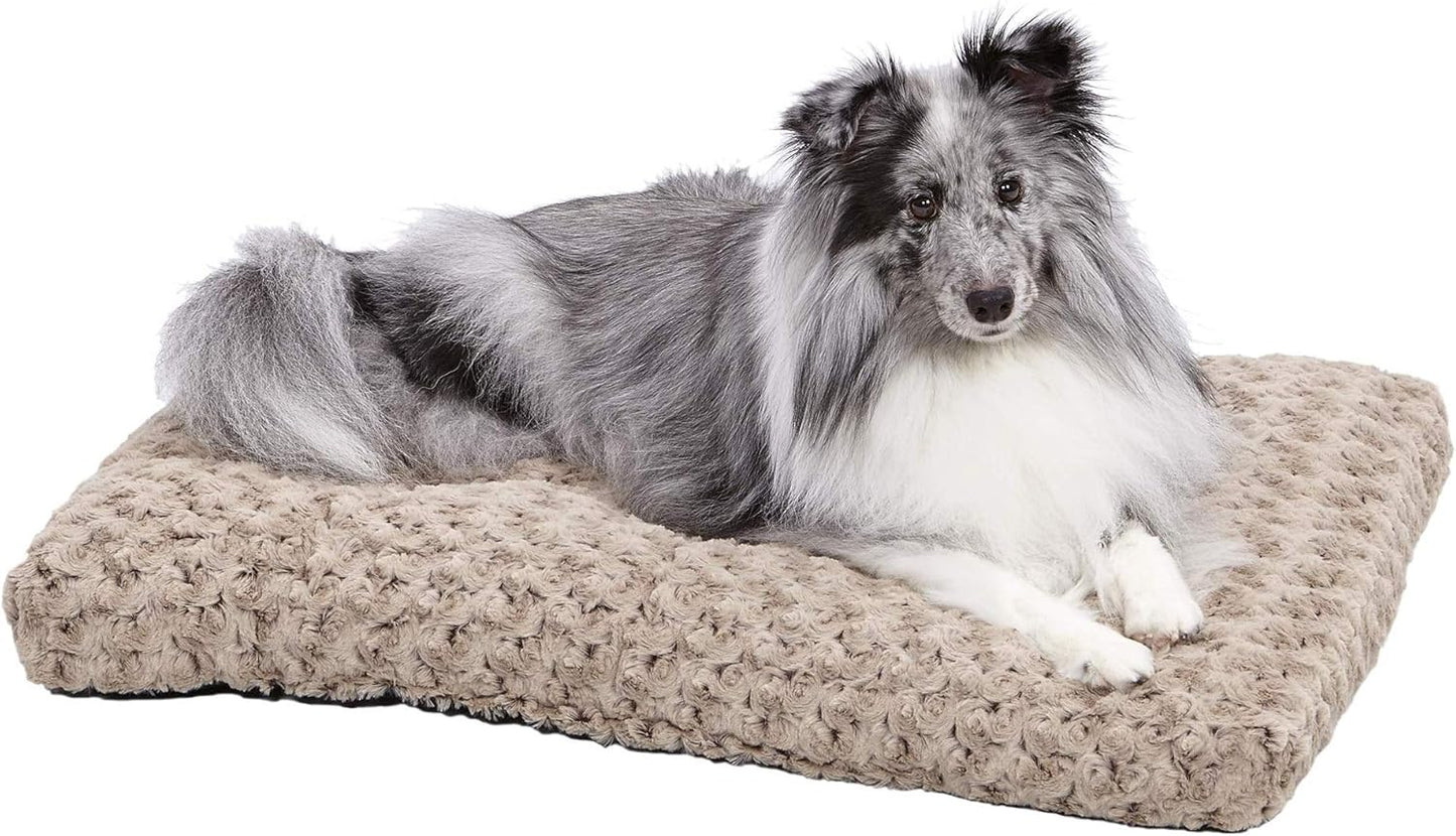 MidWest Homes for Pets Medium QuietTime Deluxe Plush Pet Bed