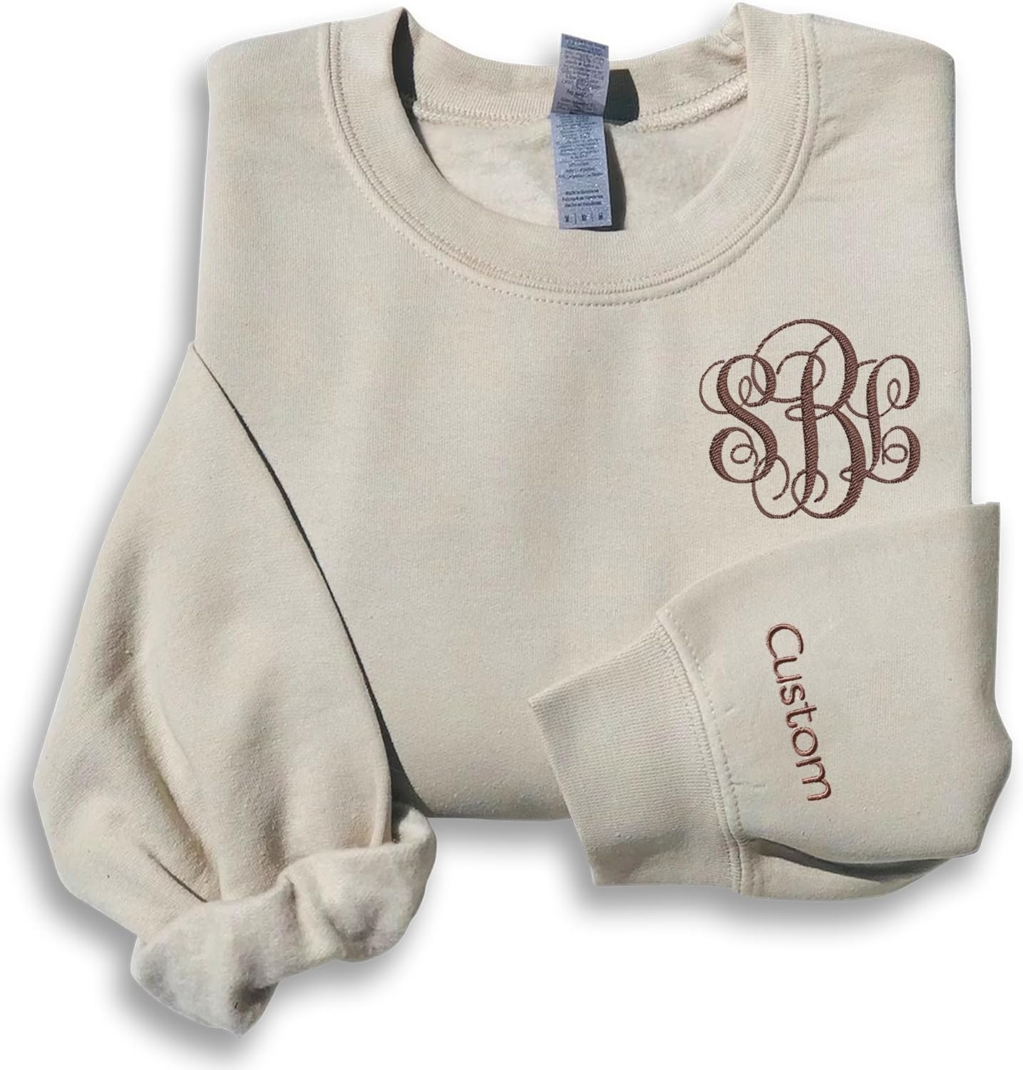 Personalized Monogram Sweatshirt - GodLover Design