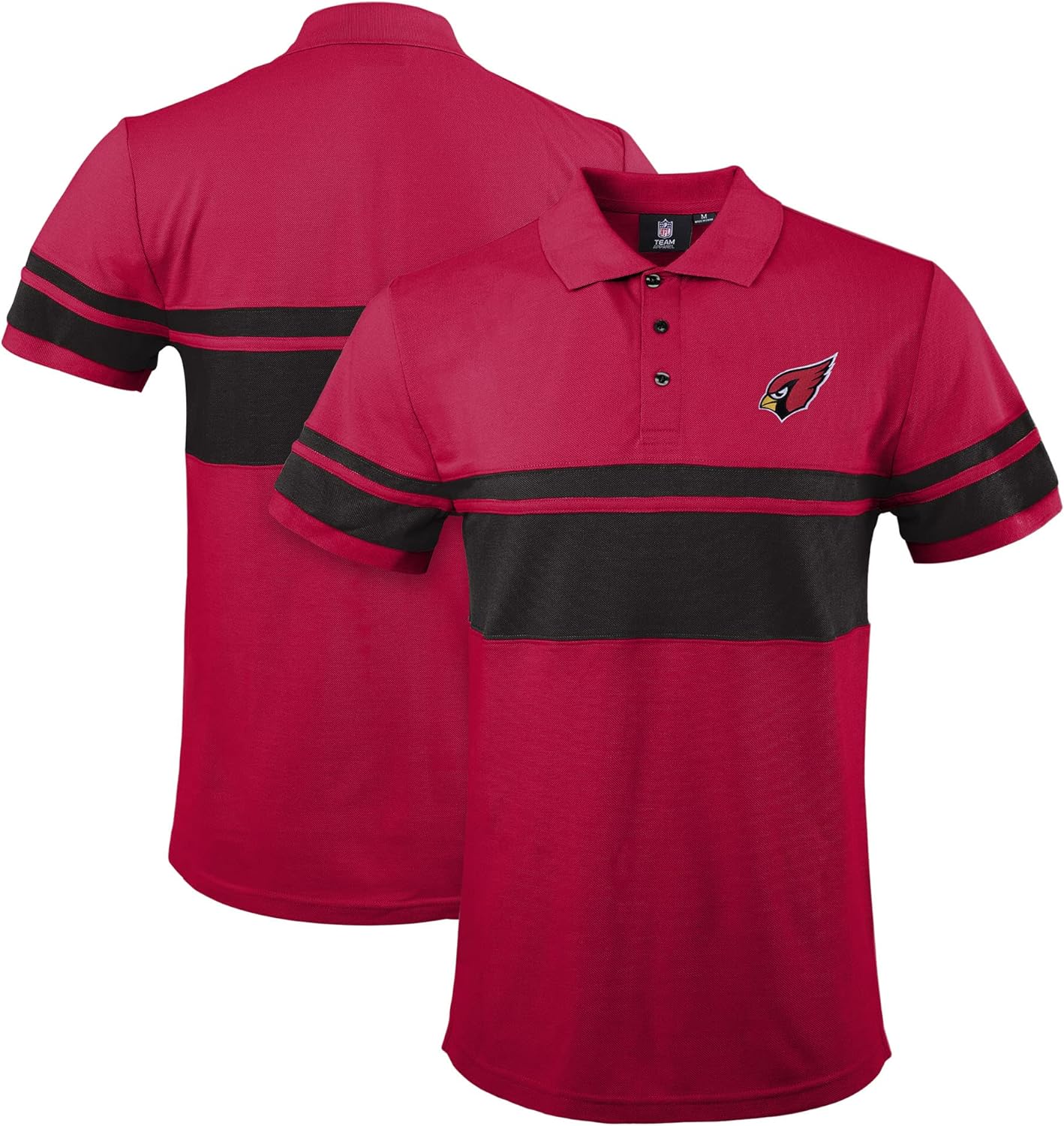 FOCO NFL Football Team Color Chest Stripe Men's Polo Shirt Review