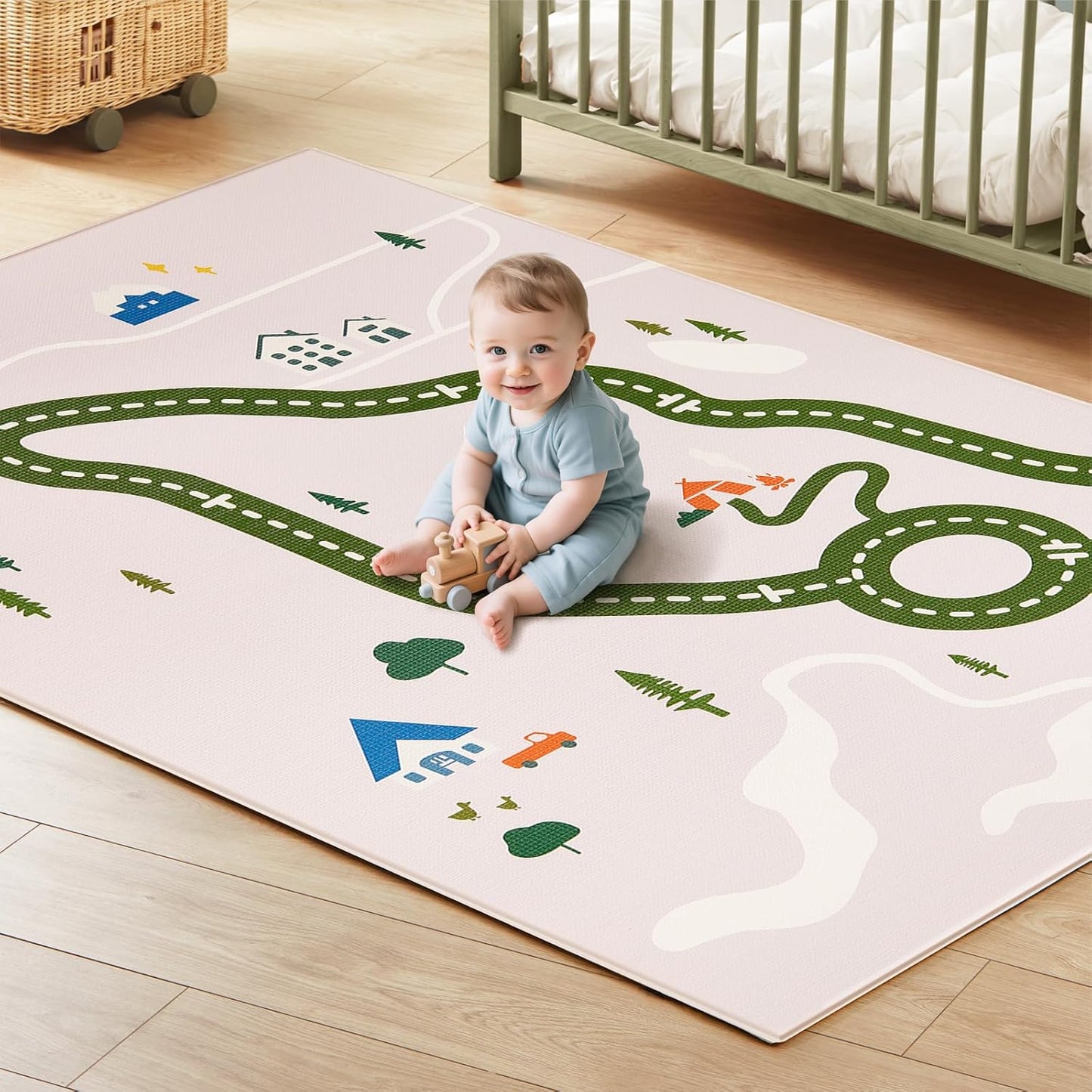 Tiny Land Baby Crawling Mat for Safe and Fun Playtime Experience