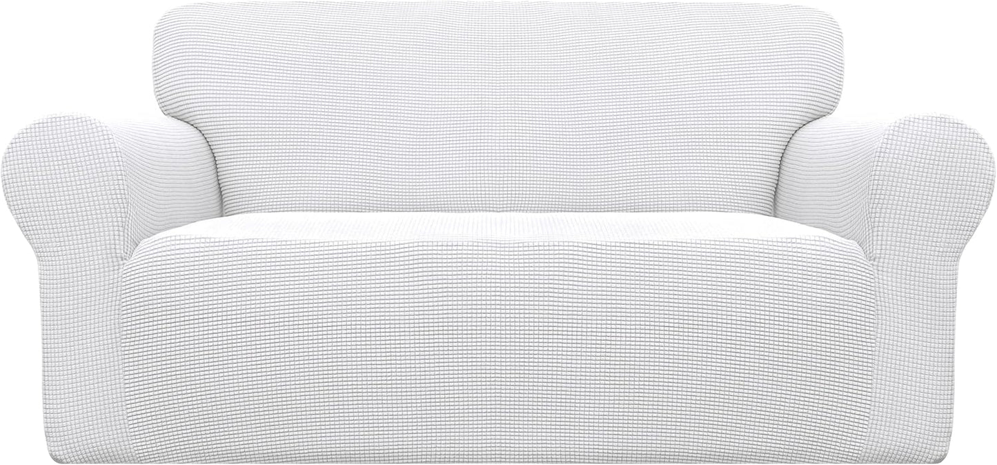 Easy-Going Stretch Oversized Loveseat Slipcover for Protection