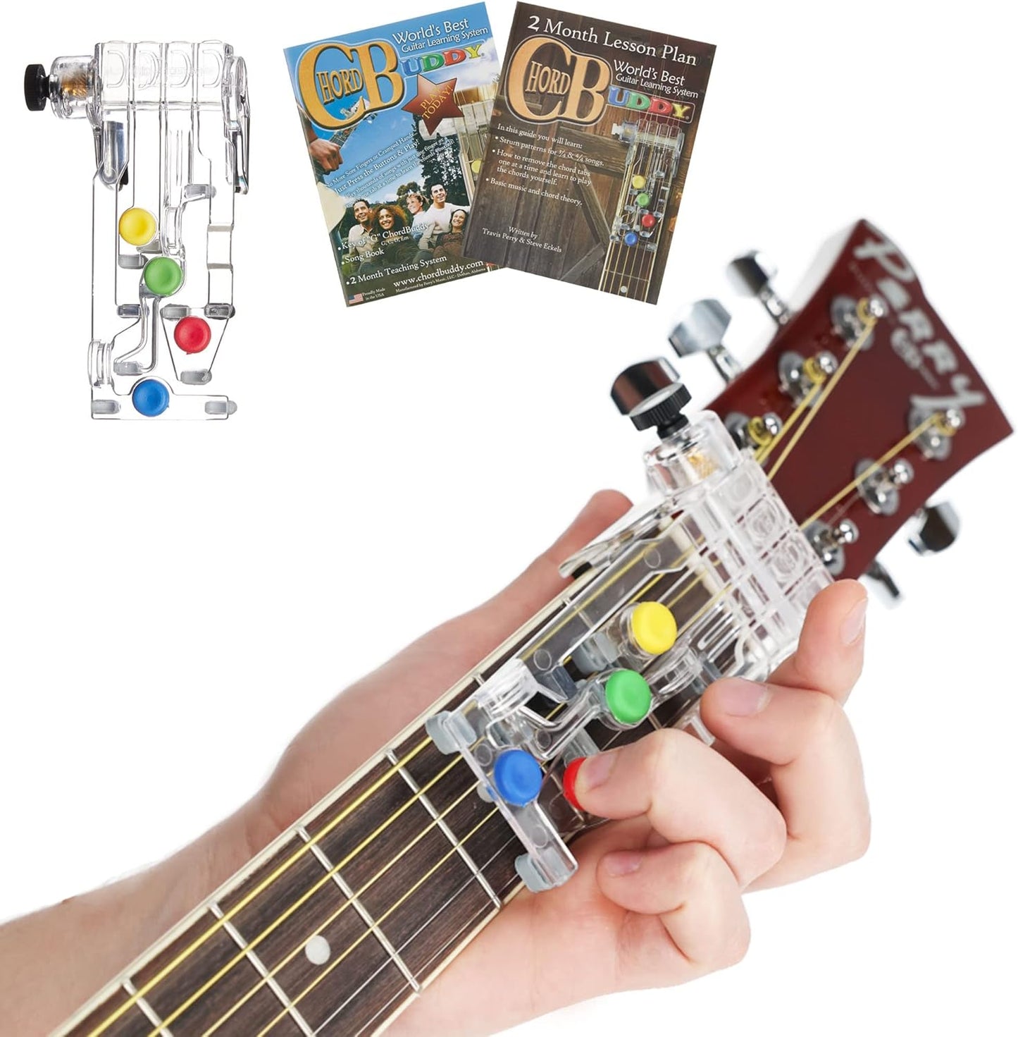 ChordBuddy Guitar Learning System for Right Handed Players