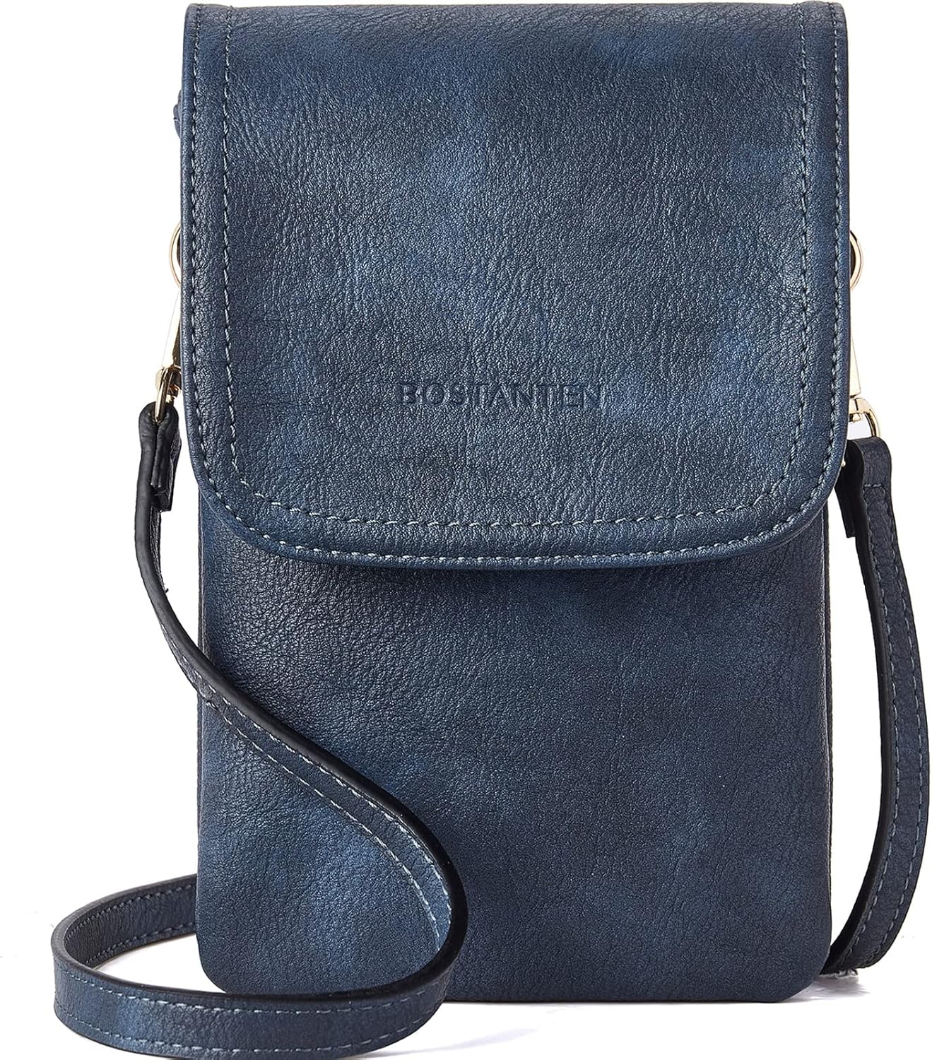 BOSTANTEN Vegan Leather Small Crossbody Bag for Women Stylish