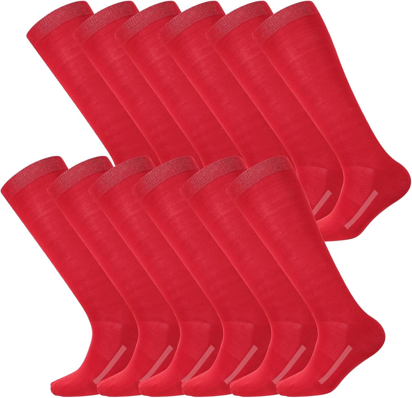 Haysandy Youth Socks Bulk for Soccer Football Softball Baseball