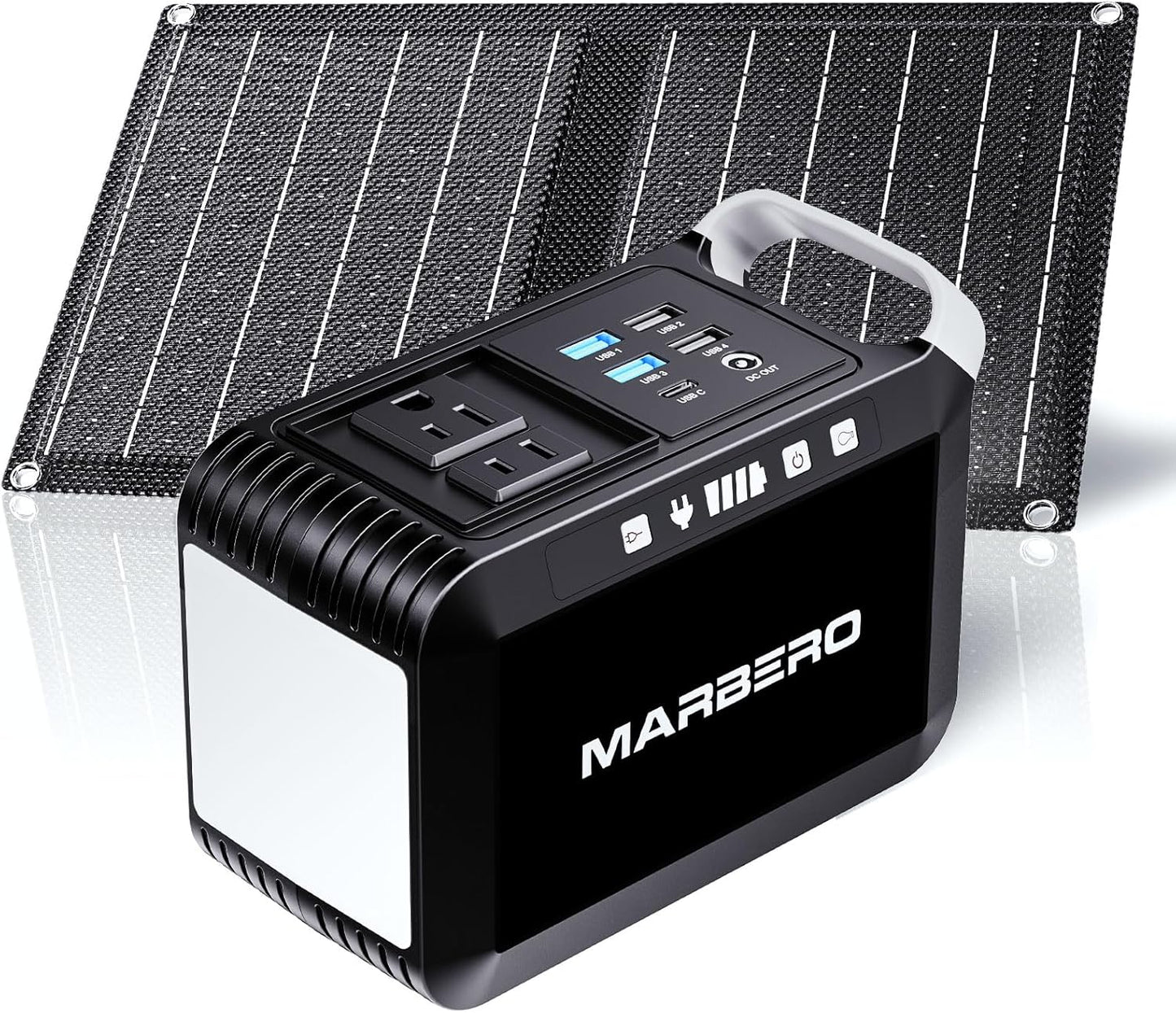 MARBERO 120W Portable Solar Generator - Power Anywhere