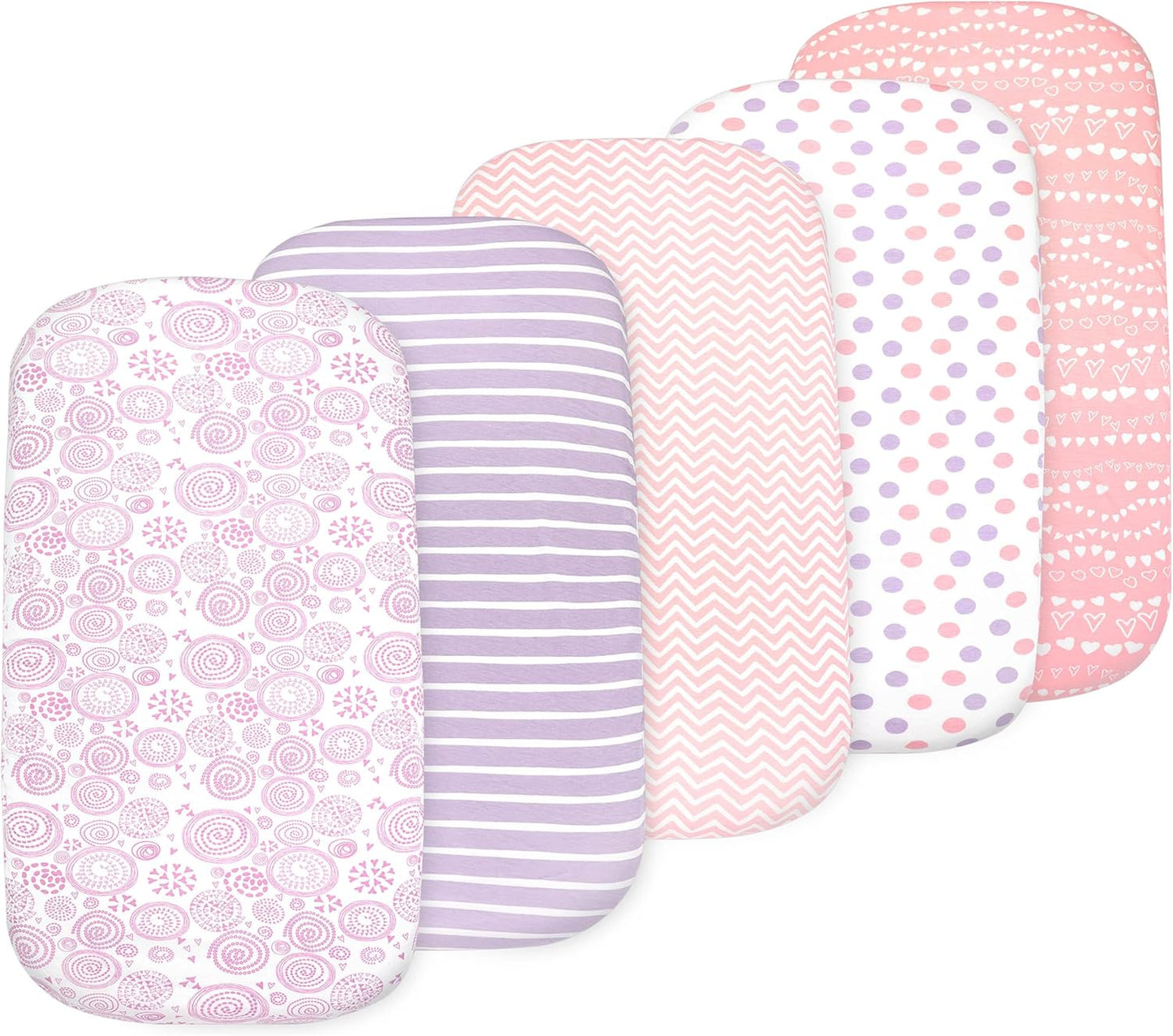 Organic Bedside Bassinet Sheets for Mika Micky and More