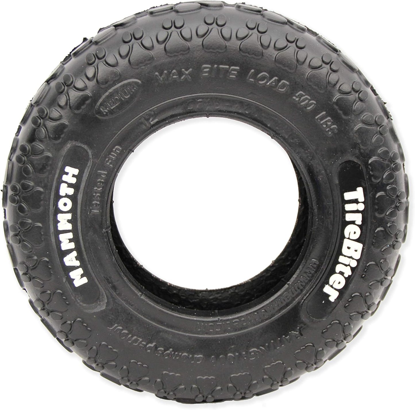 Medium 8 TireBiter - Strong Chew Dog Toy for Extra Long Play