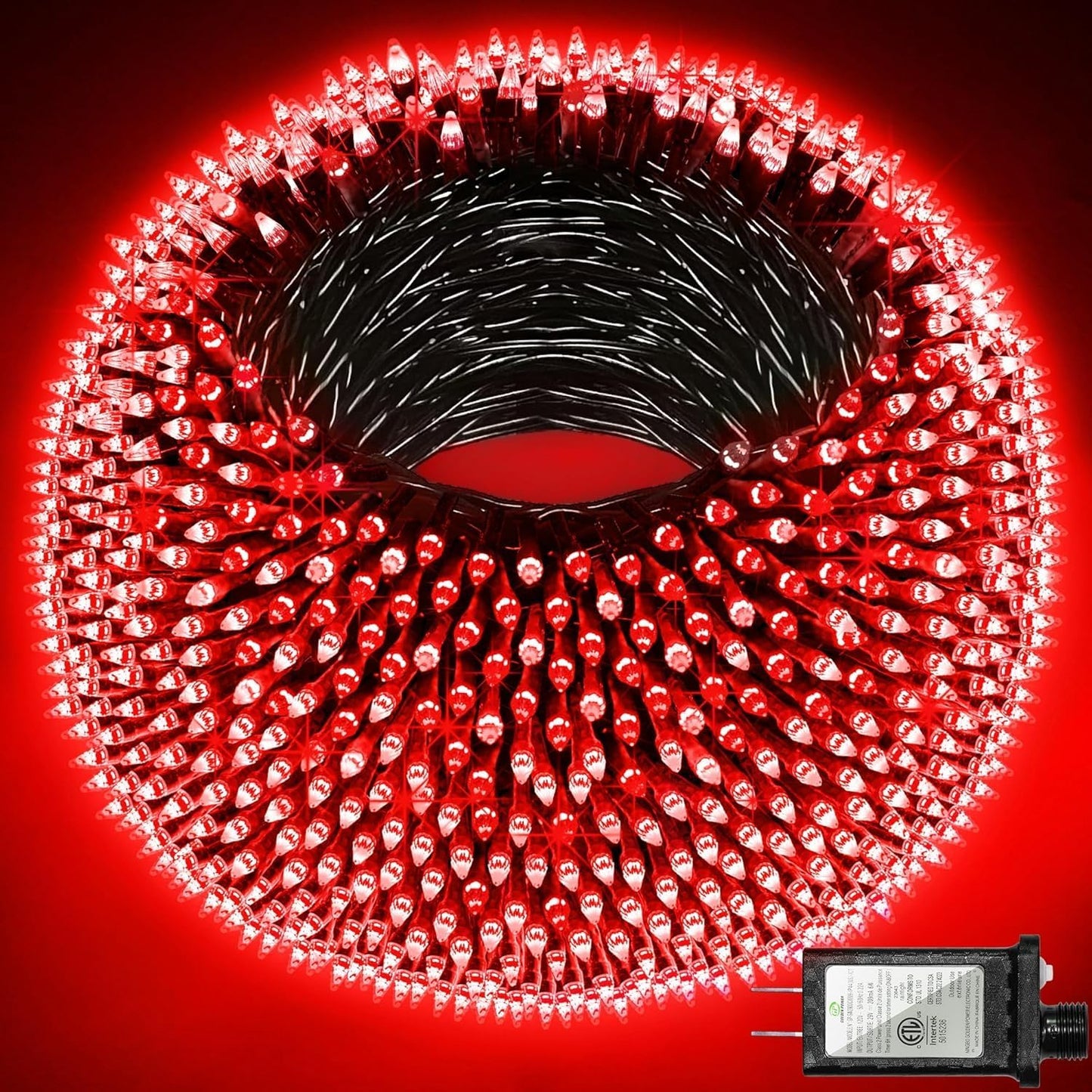 1500 LED 470FT Christmas Lights Outdoor for Holiday Decor
