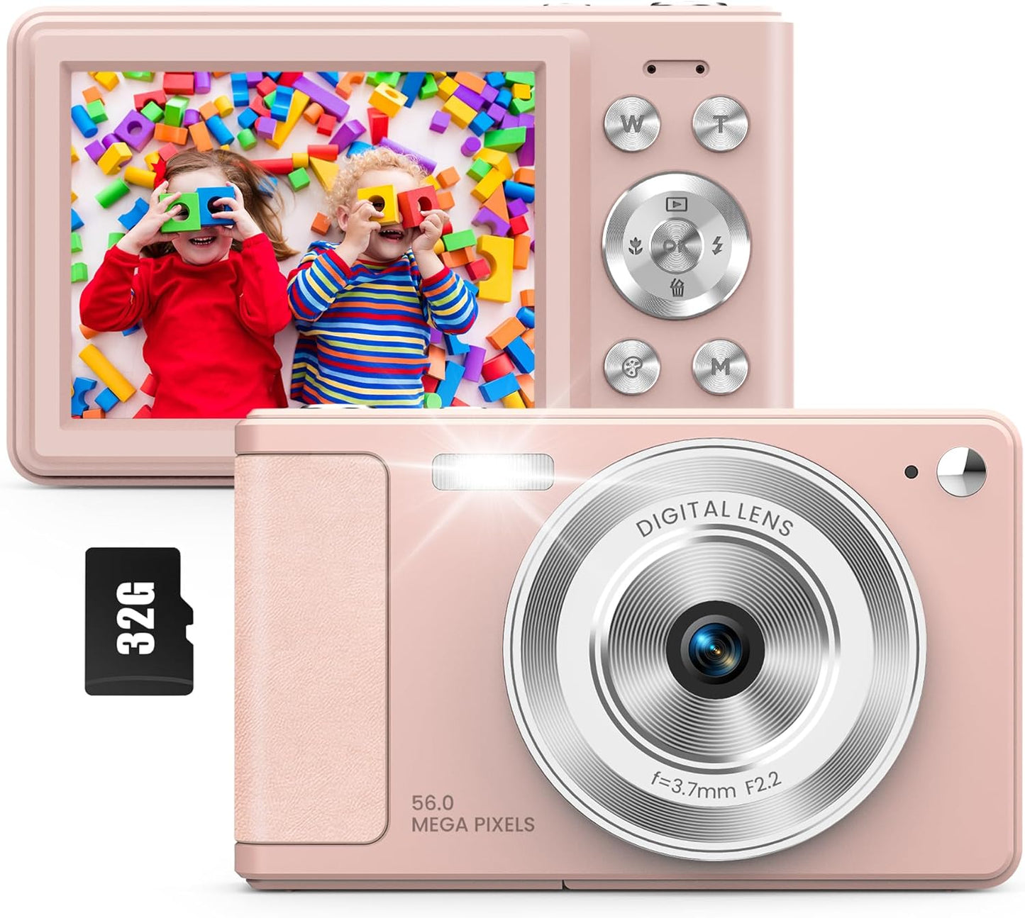 WONNIE 56MP Digital Camera Kit - Perfect Gift for Teens