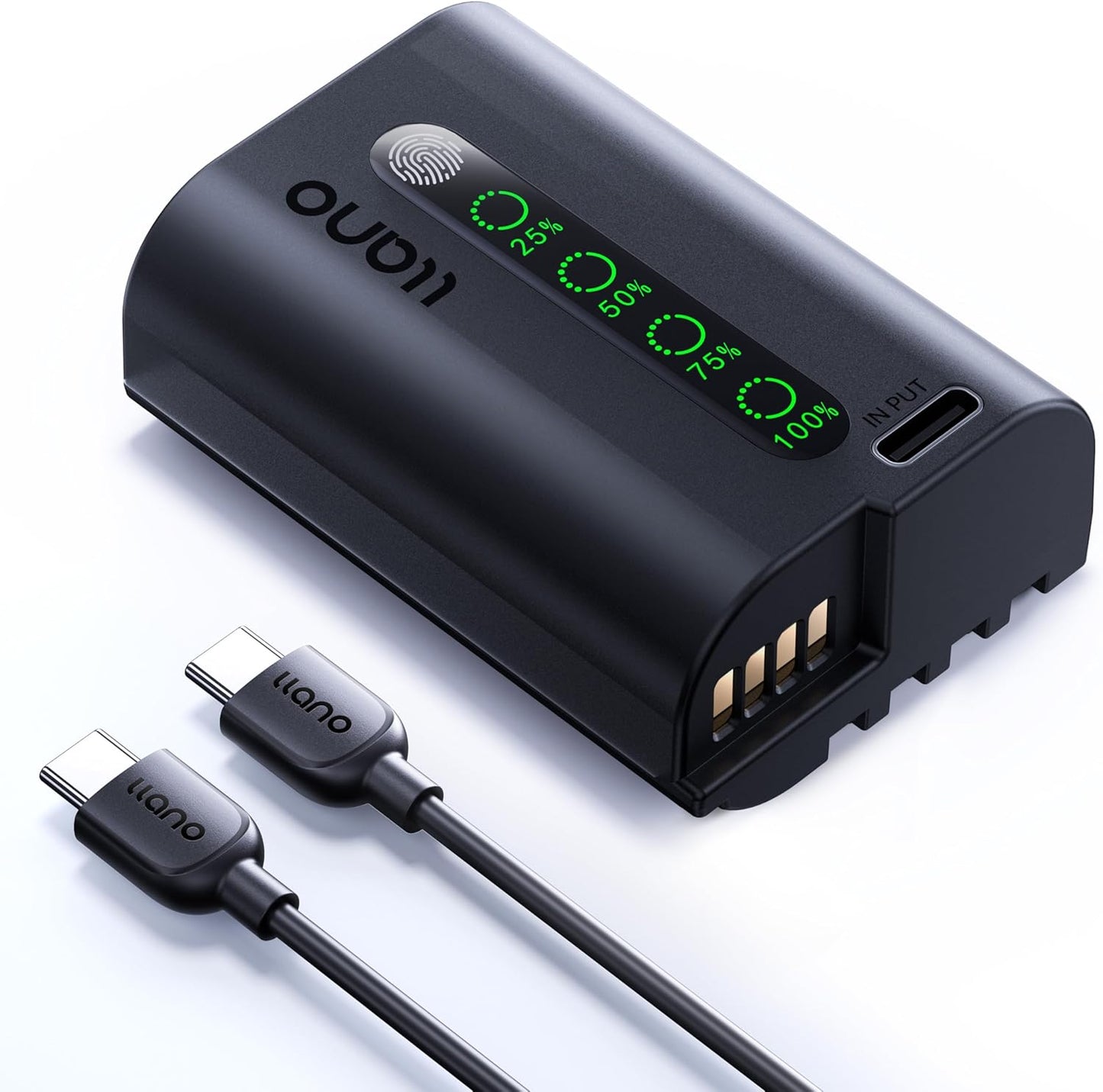 llano Aurora USB-C DMW-BLK22 Battery for Panasonic Cameras