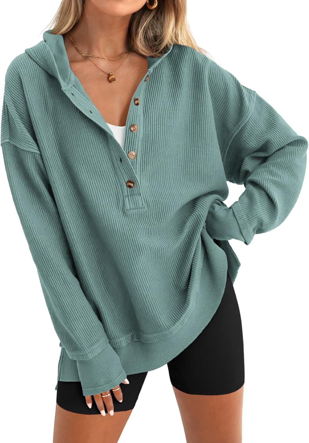 PRETTYGARDEN Womens Oversized Long Sleeve Hoodie for Fall Style