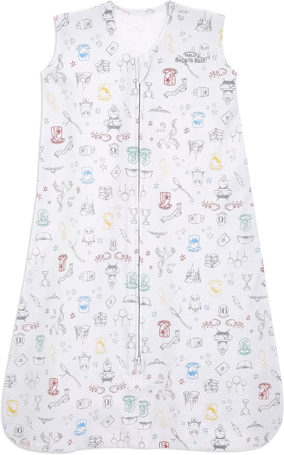 HALO SleepSack Cotton Wearable Blanket for Cozy Sleep 6-12 Months