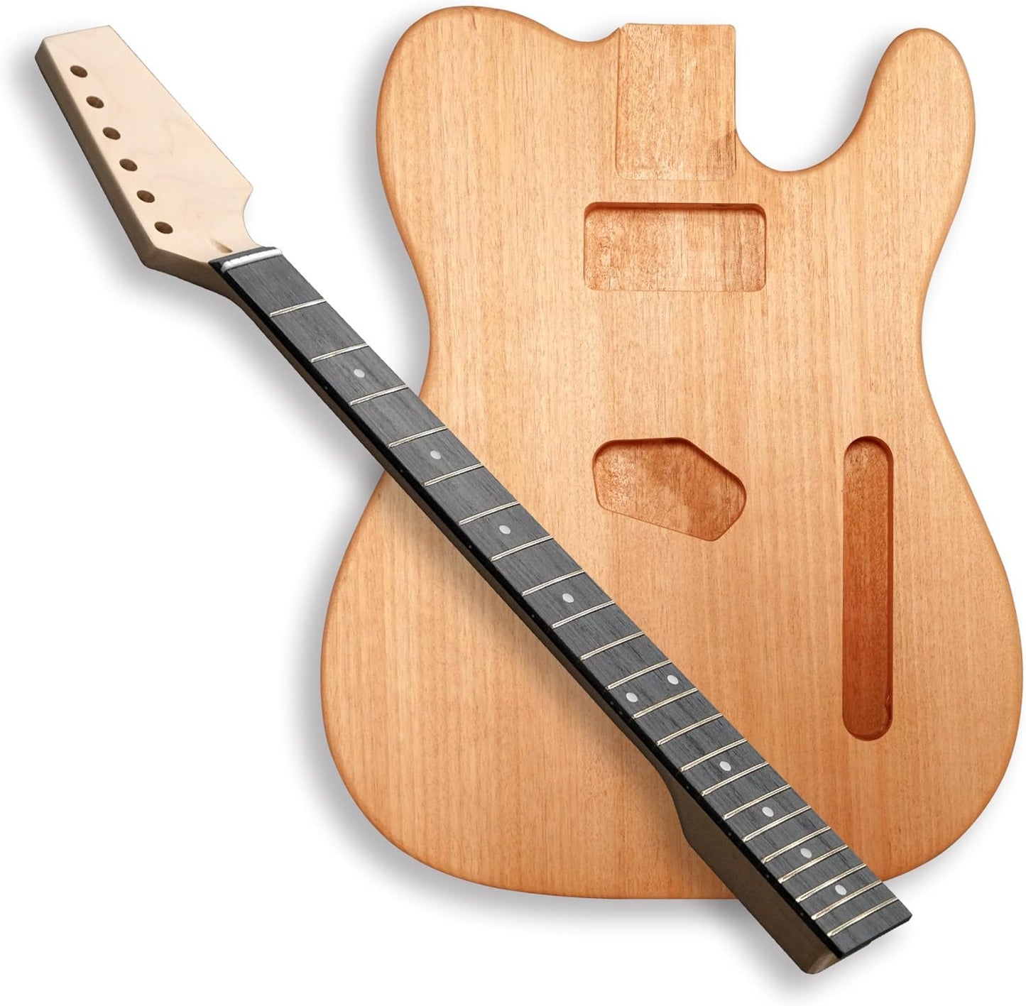 BexGears DIY Electric Guitar Kit - Mahogany Body, Maple Neck