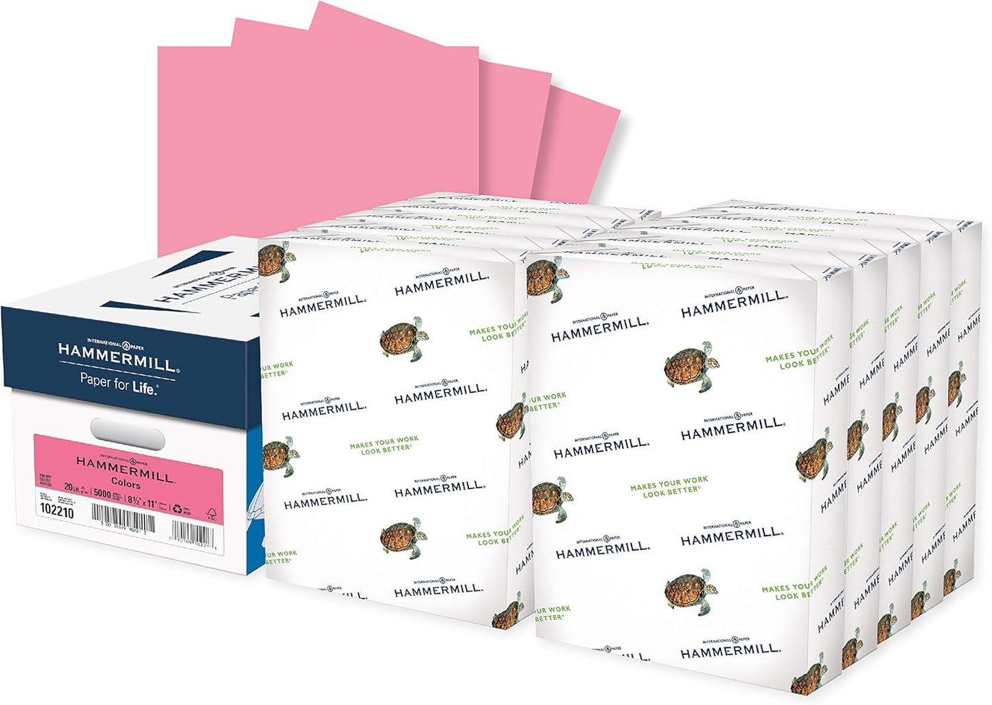 Hammermill Colored Paper 20 lb Cherry Printer Paper Review