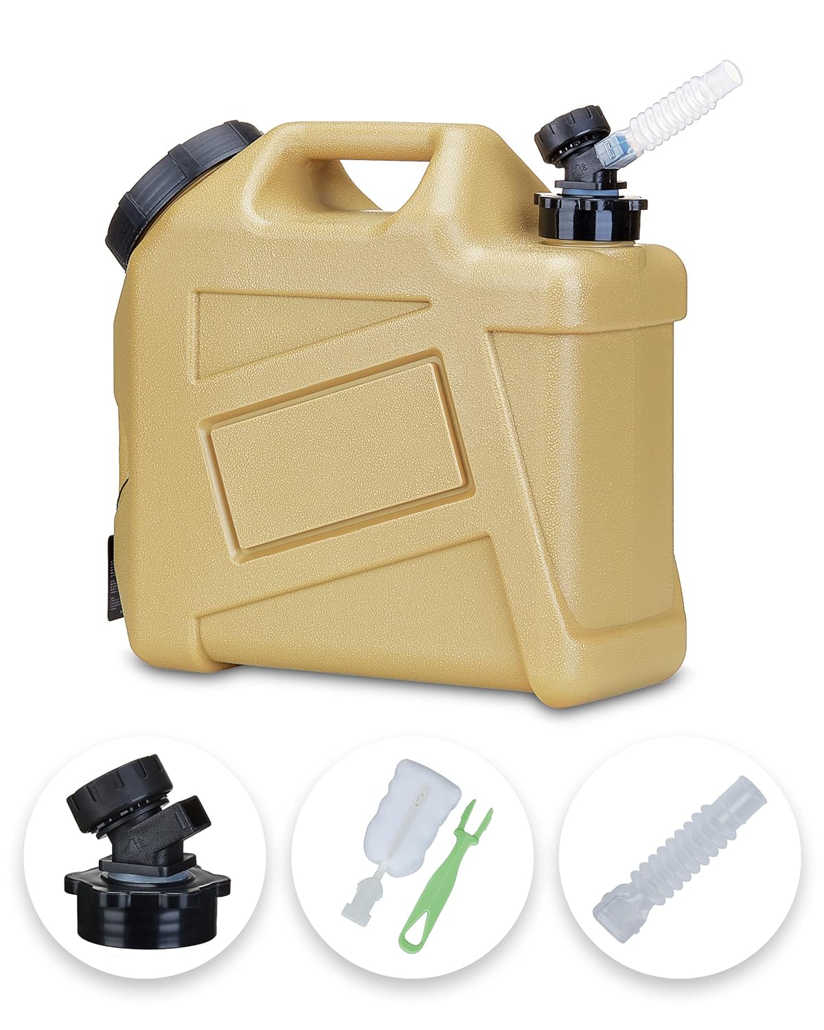 UPWOIGH 2.6 Gallon Water Container Jug for Camping and Hiking