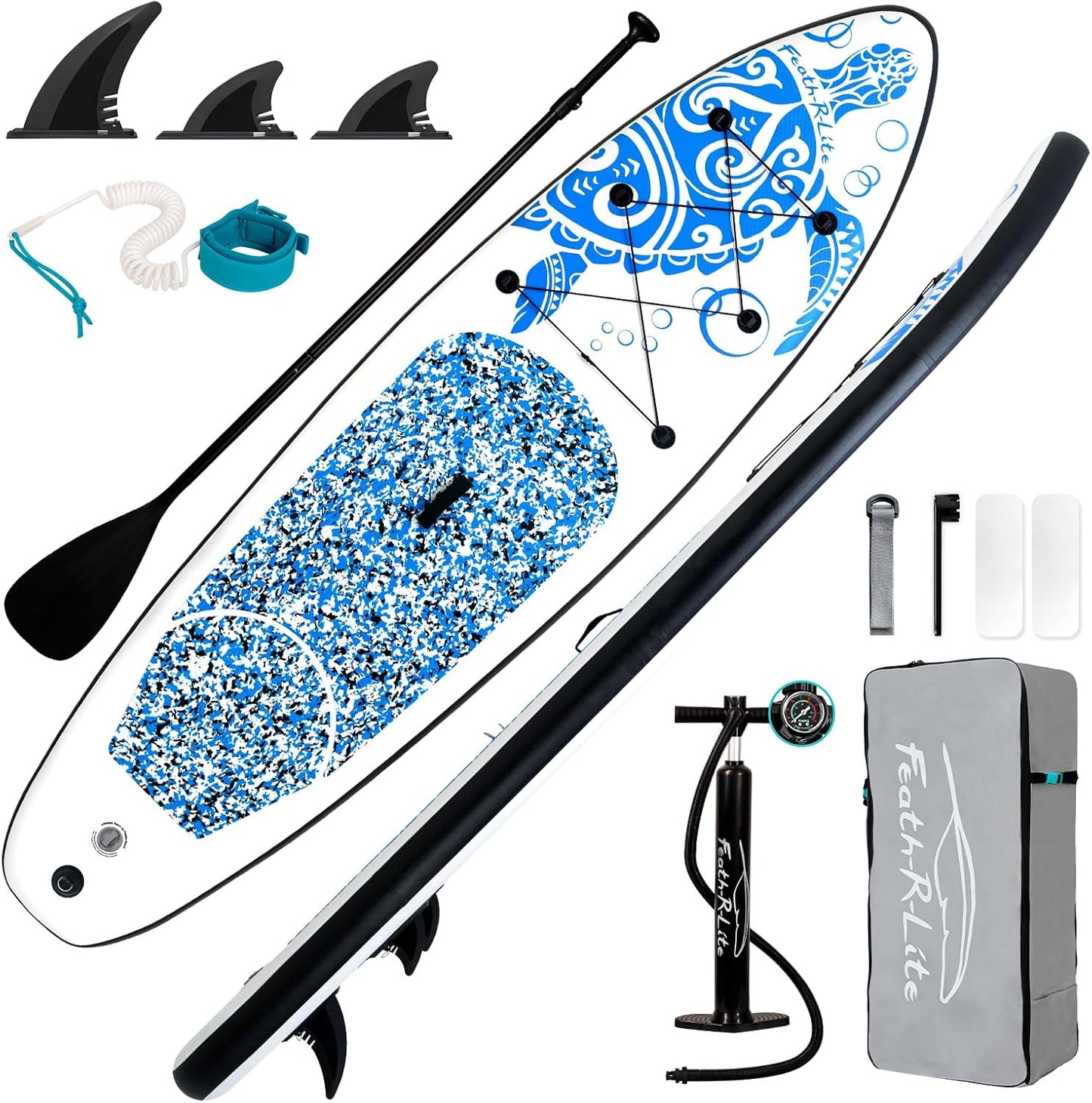FEATH-R-LITE Inflatable Ultra-Light Stand Up Paddle Board