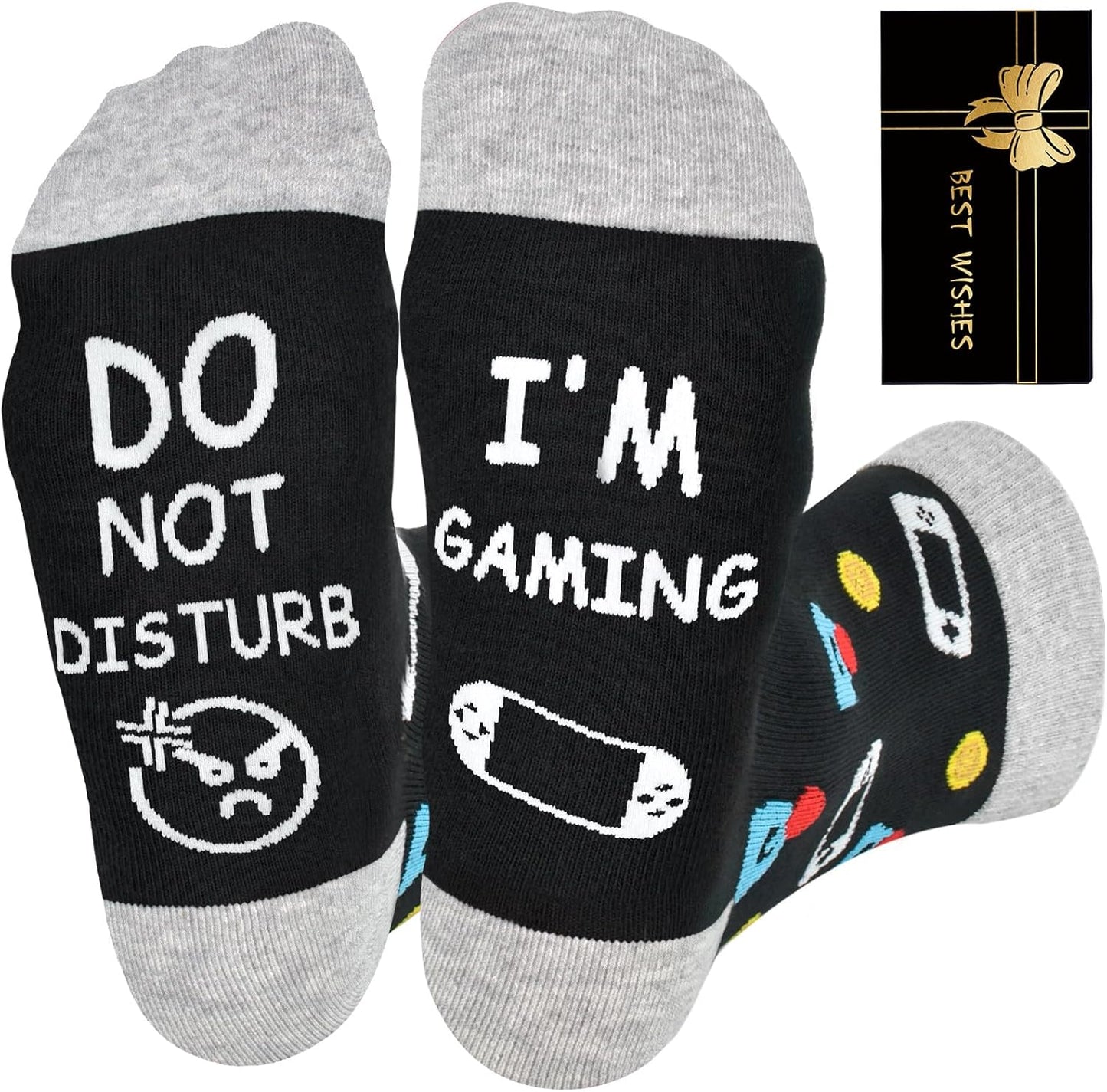 Shintrend Gamer Socks - Fun Gifts for Him!