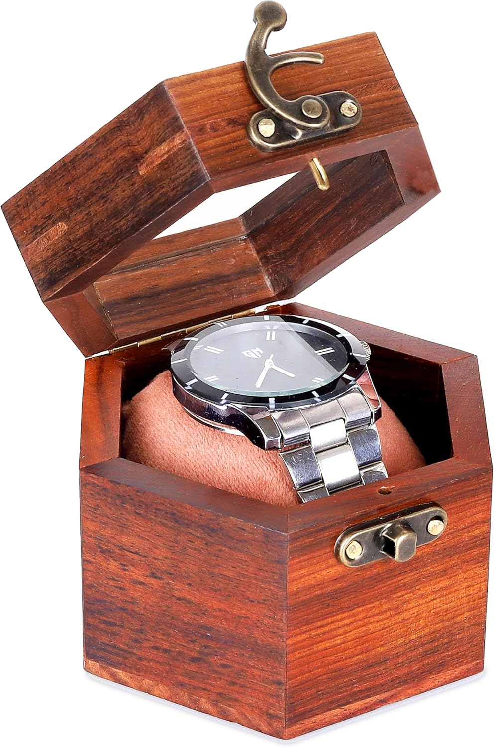 Royal Craft Watch Box for Men: Elegant Travel Case