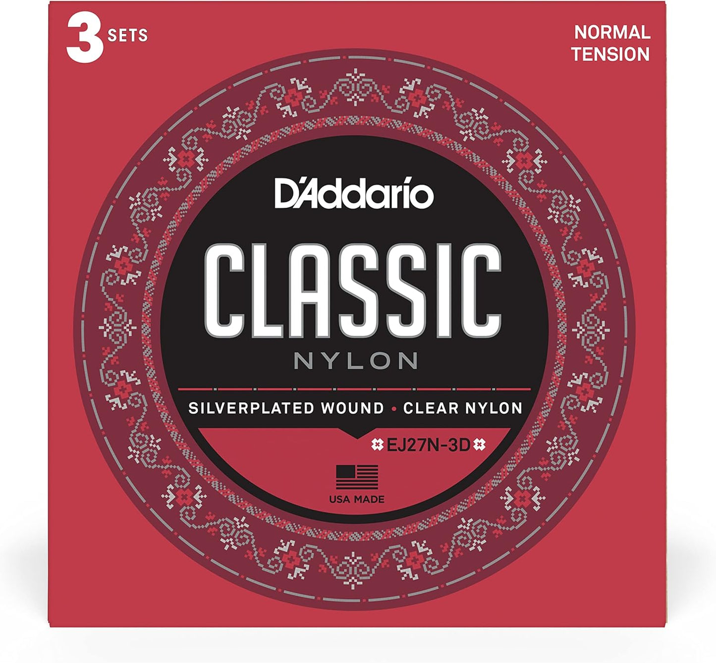 D'Addario EJ27N - Clear Student Trebles - Normal Tension