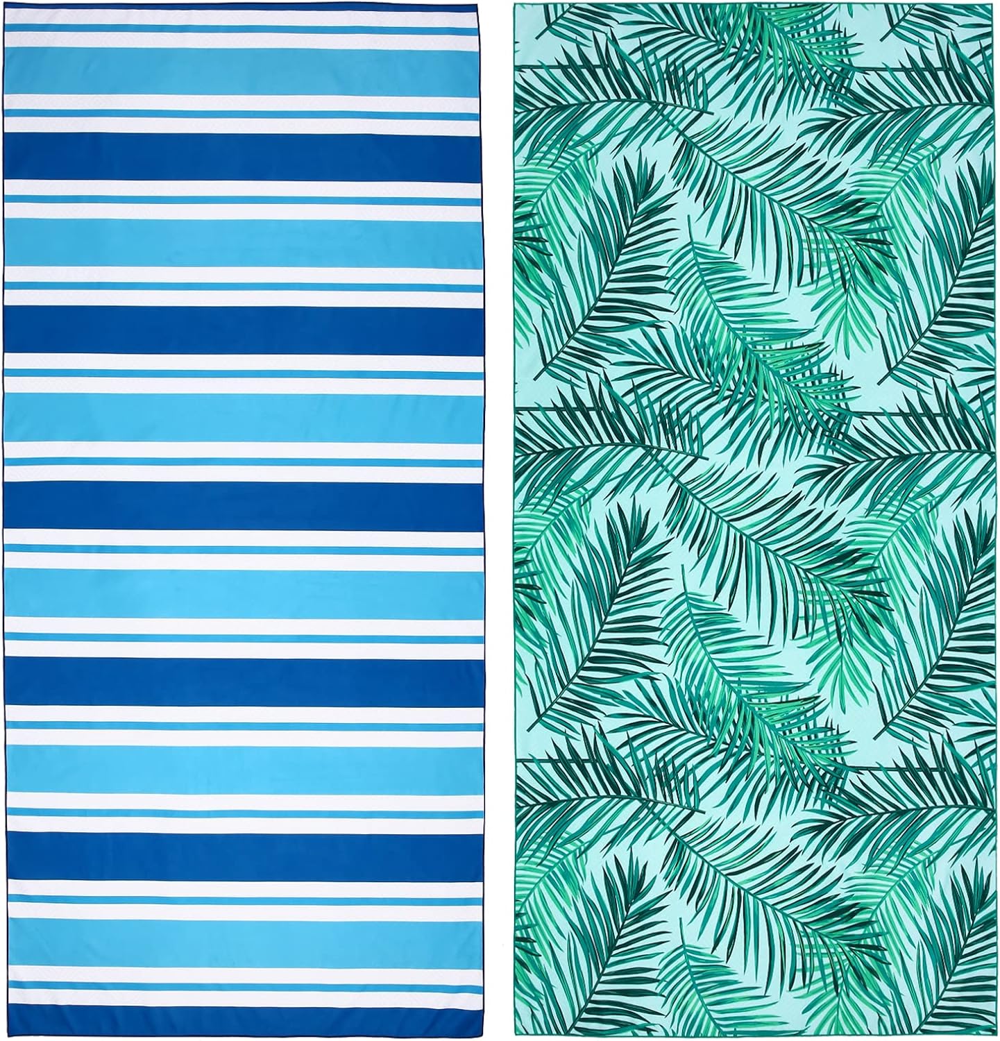 Oversized Microfiber Beach Towel Set for Ultimate Comfort