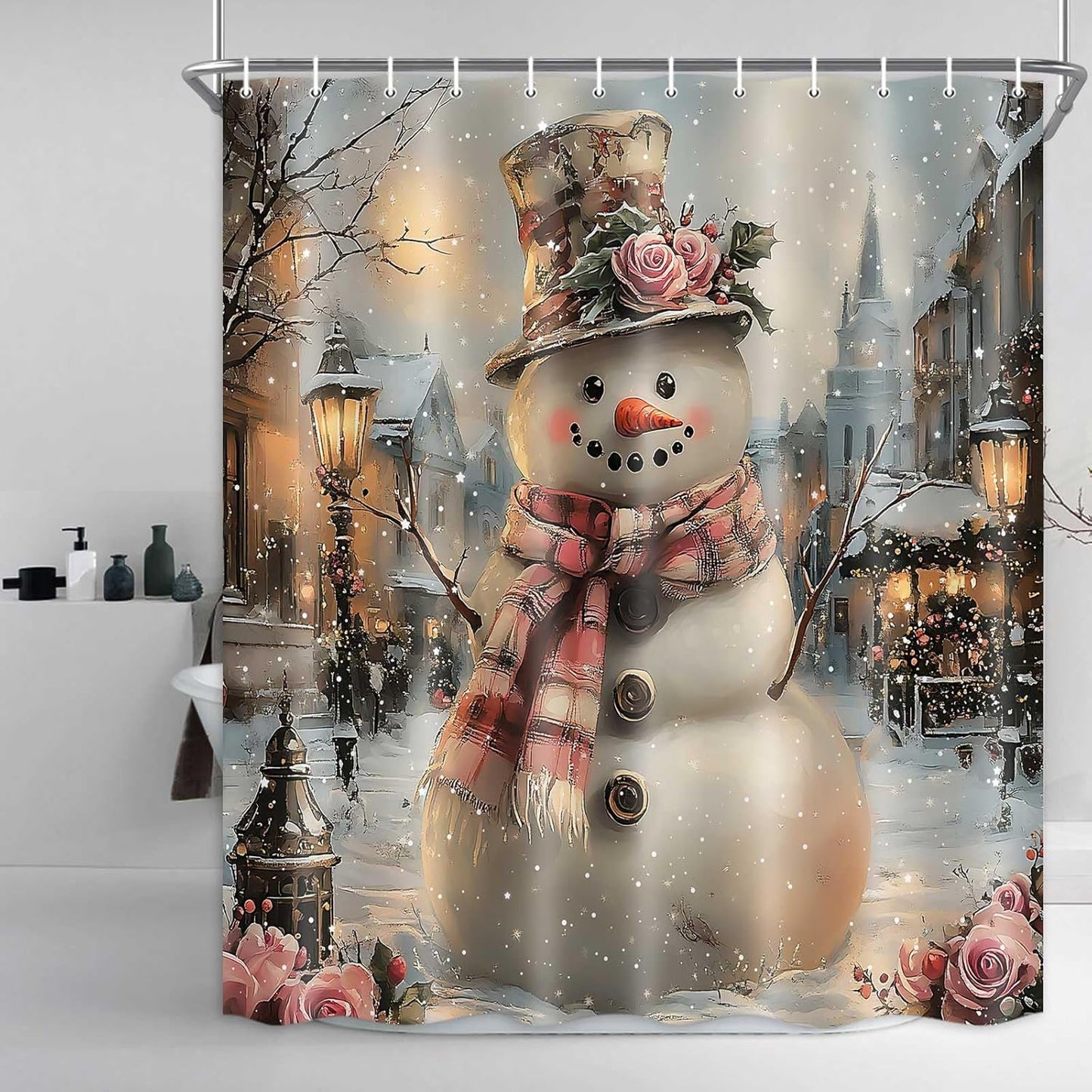 Winter Wonderland Shower Curtain Set