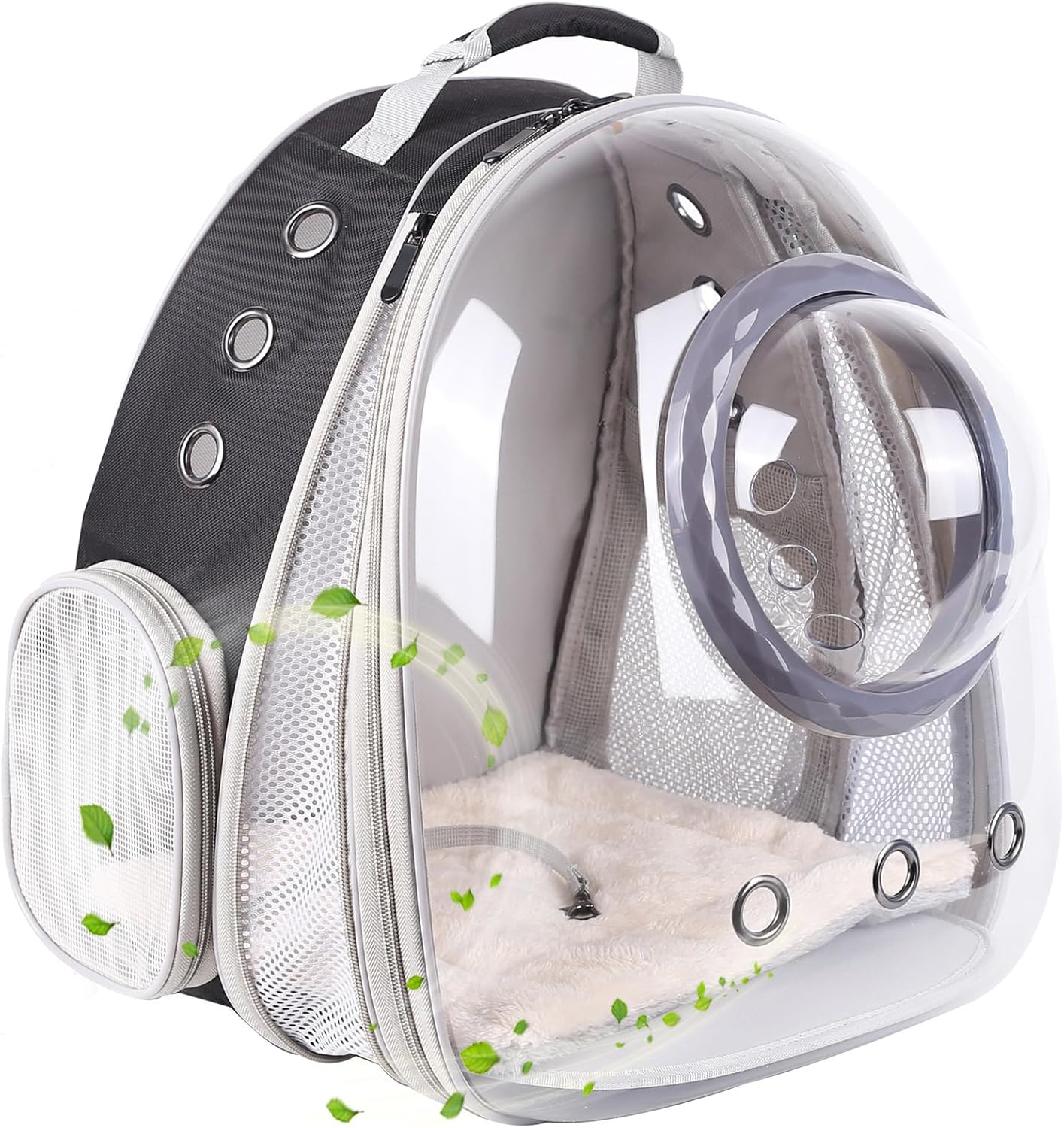 Cat Backpack Carrier with Clear Bubble Dome for Pets
