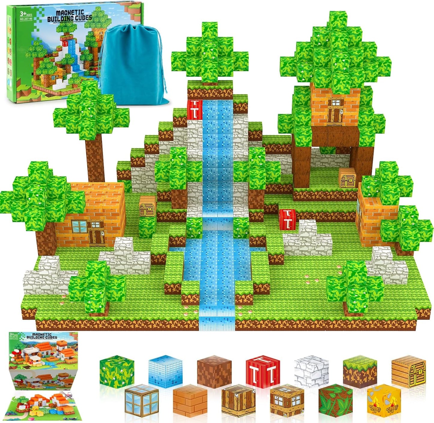 STEM Magnetic Building Blocks for Creative Kids