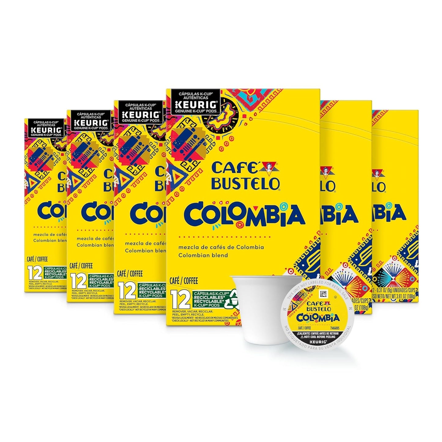 Cafe Bustelo Colombia Medium Roast Coffee K-Cup Pods Review