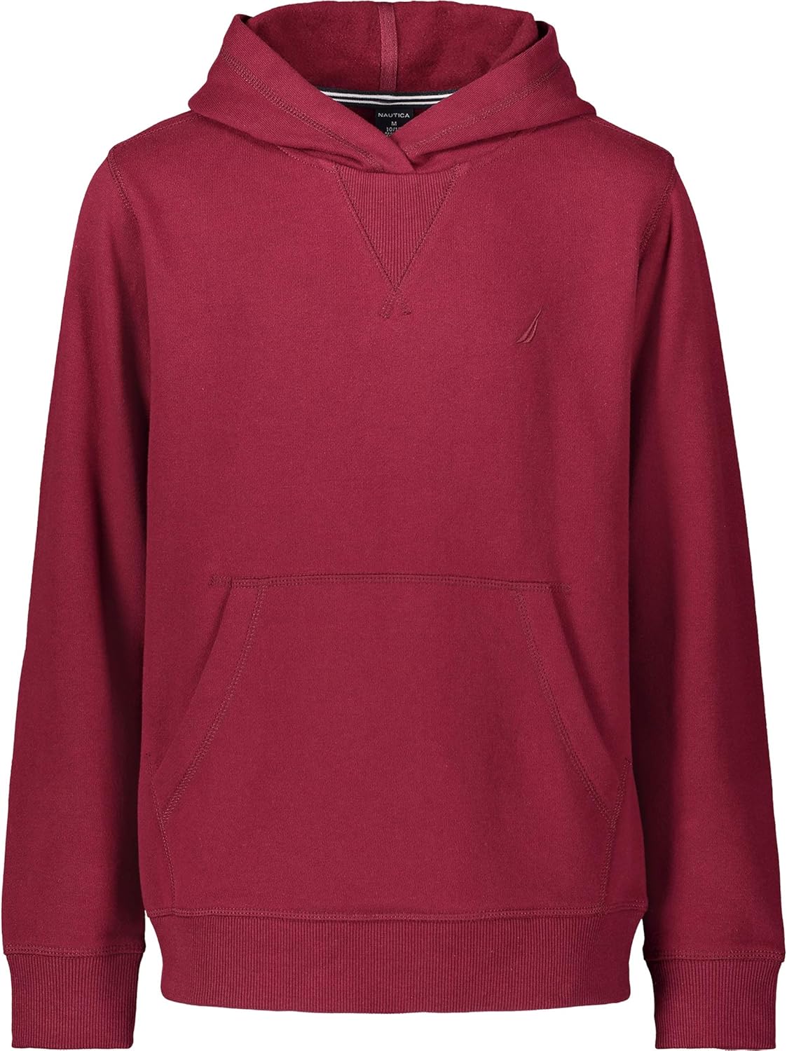 Nautica Boys' Signature Logo Hoodie - Lightweight Fleece