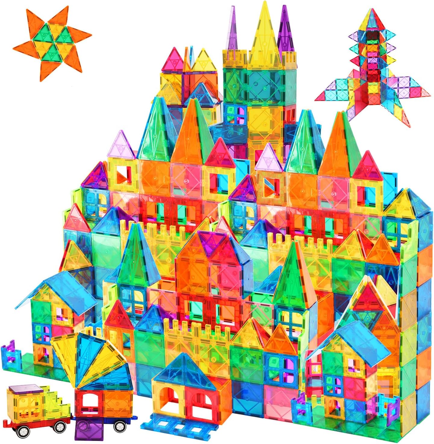 AFUNX Magnetic Tiles Set - Inspire Creativity!
