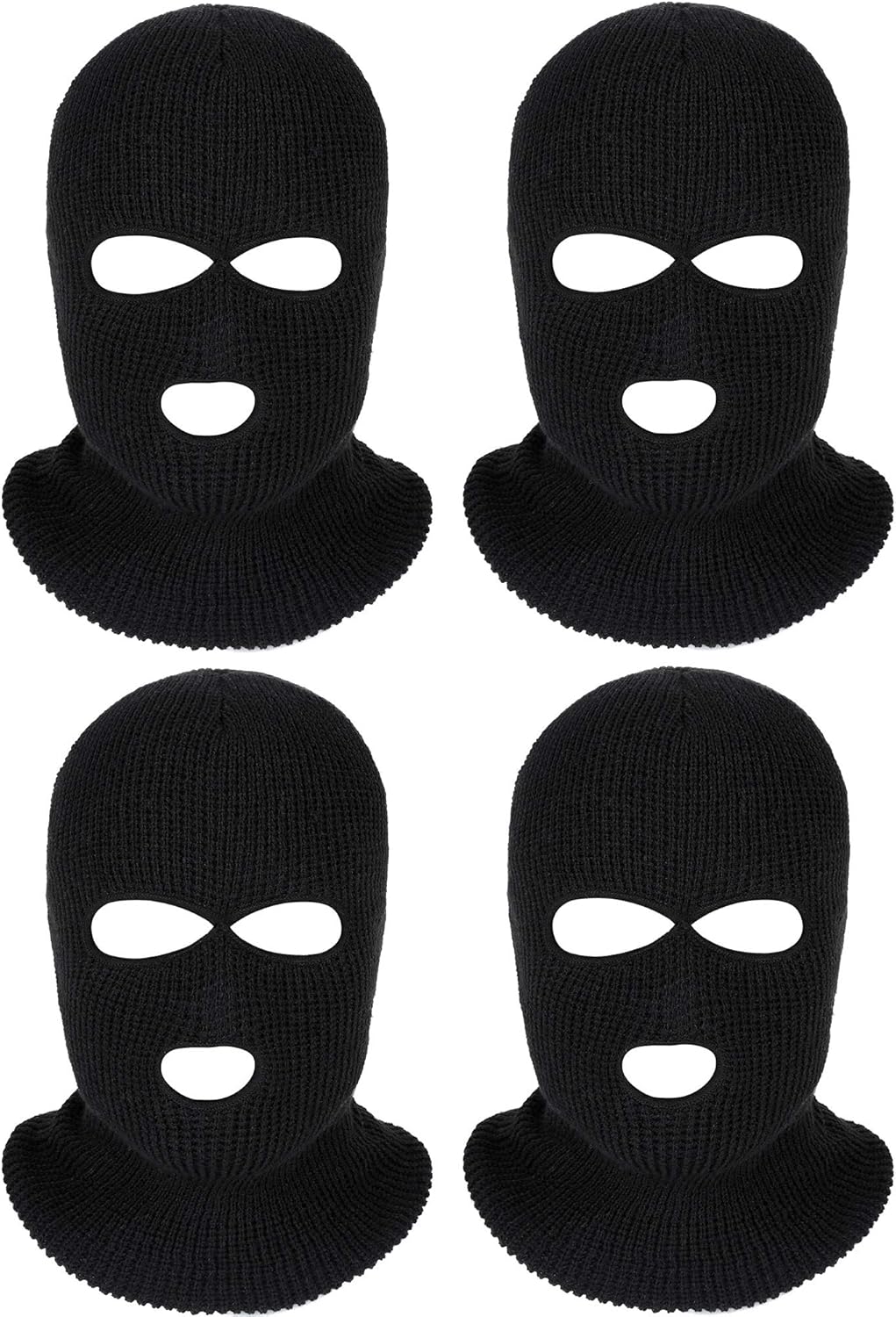 Warm 3-Hole Balaclava Set for Outdoor Fun