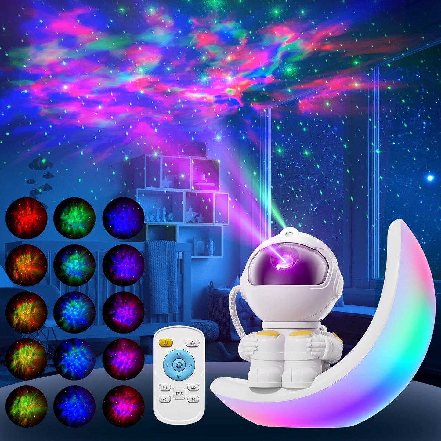 Immerse in 20 Nebula Effects - Soarling Galaxy Projector