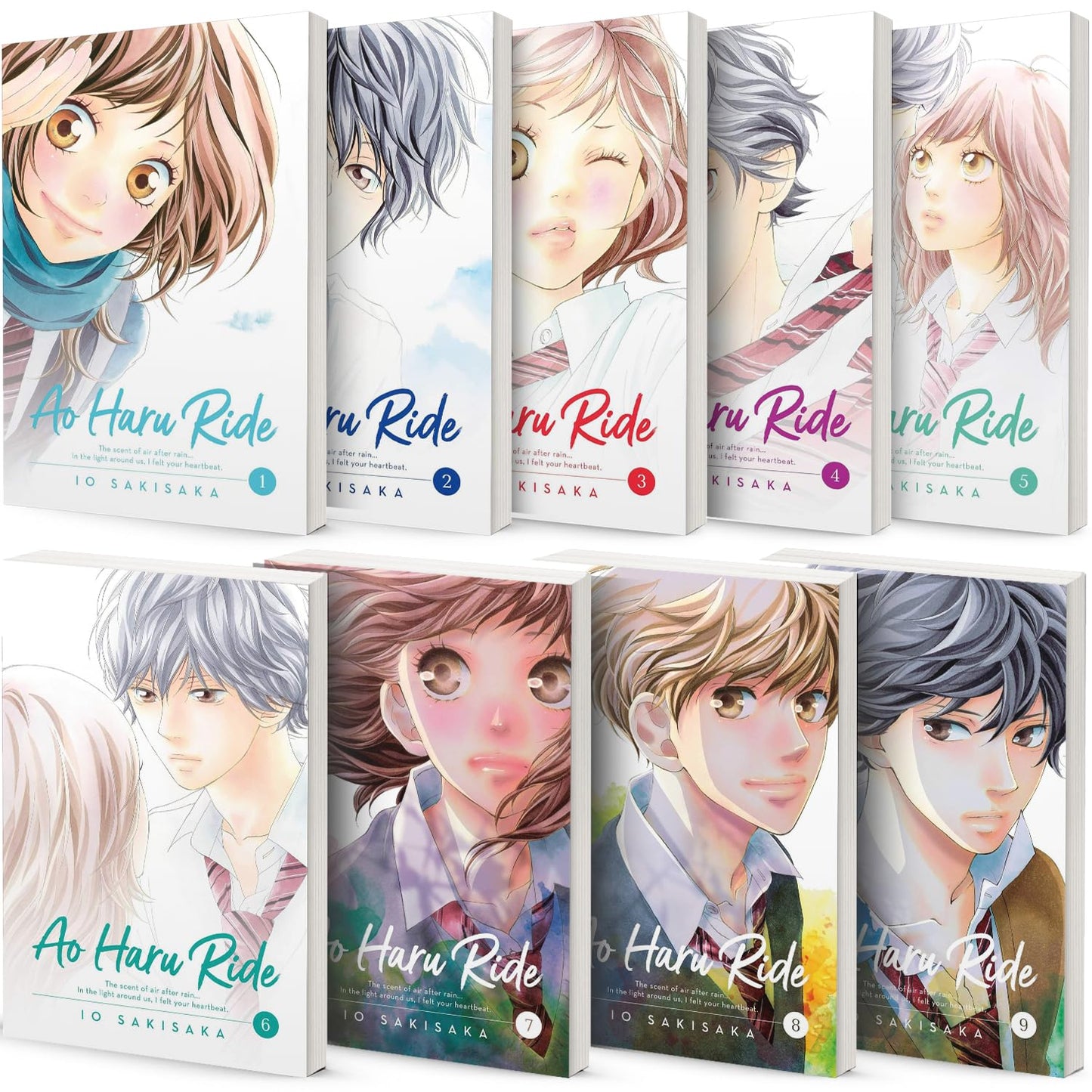 Ao Haru Ride Manga Set, Vol. 1-9: A Captivating Journey