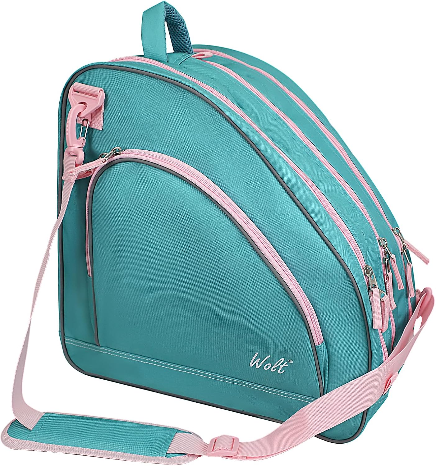 WOLT Ice Skate Bag - Large Capacity Roller Skate Organizer