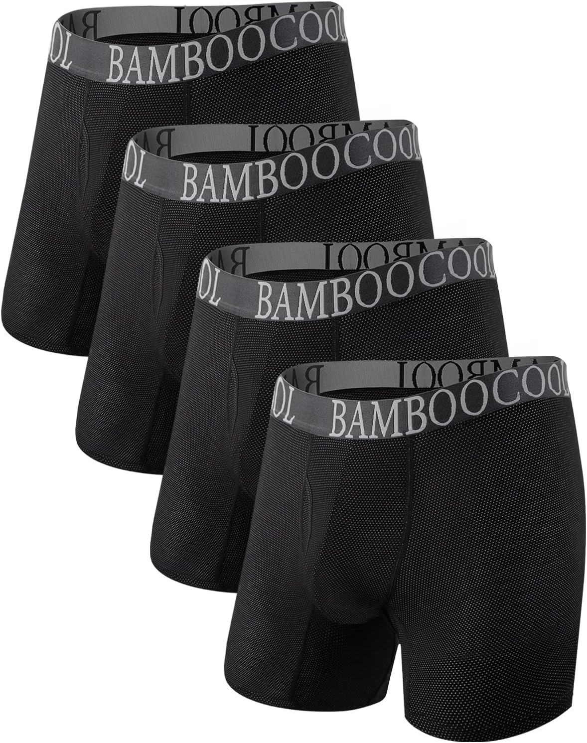 Bamboo Cool Men's 360 Breathable Mesh Underwear for Comfort