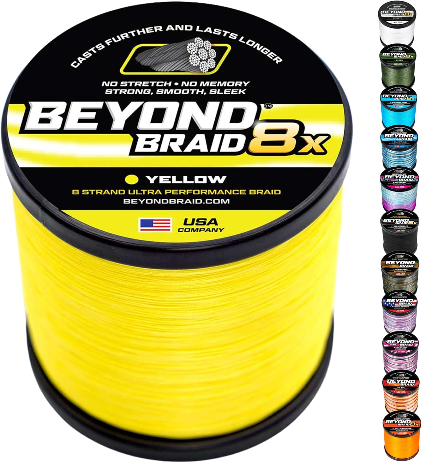 Beyond Braid Braided Fishing Line - Super Strong & Durable