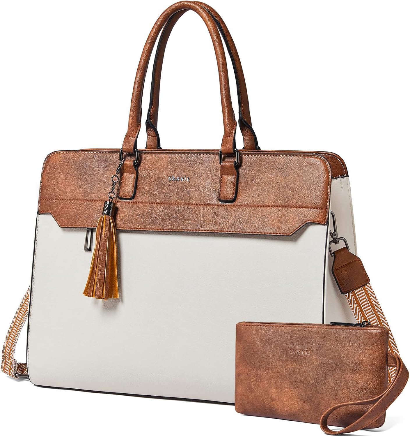 Stylish 15.6 inches Laptop Bag for Women by Shrrie - Water-Resistant