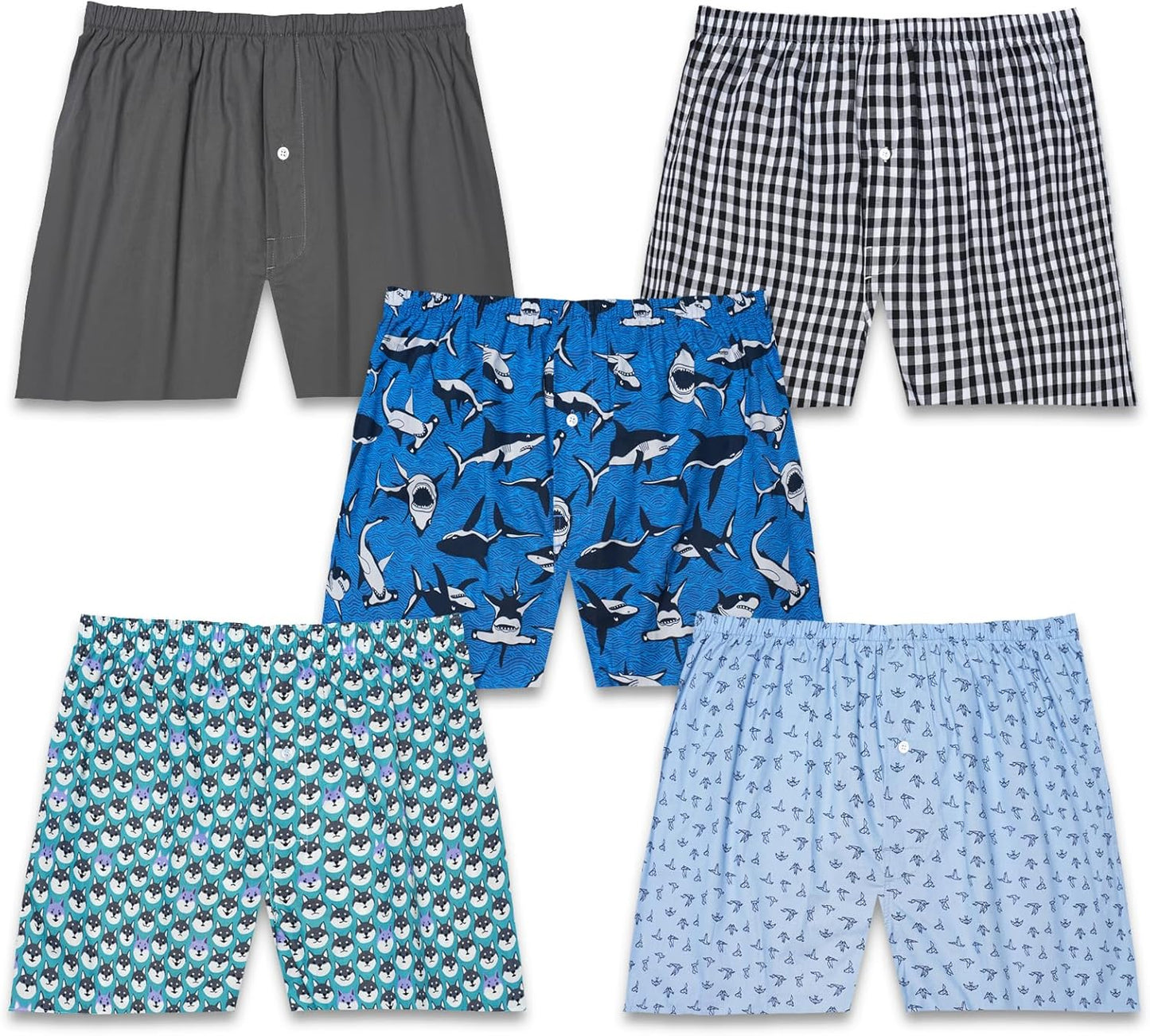 M MOACC Boxers for Men - Premium Quality Cotton Briefs