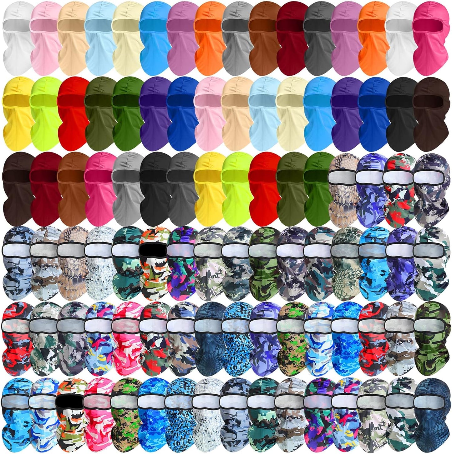 UV Protection Balaclava Mask - 55 Colors!