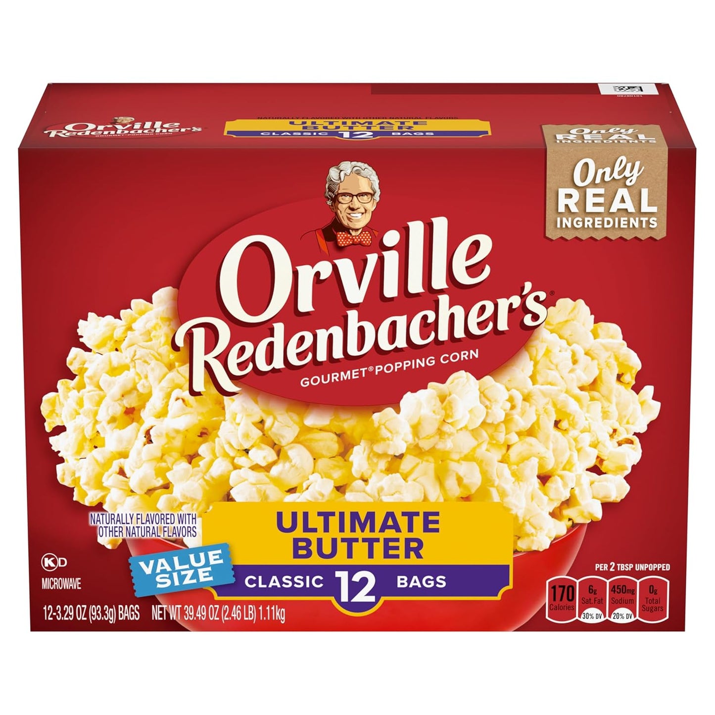 12-Count Ultimate Butter Microwave Popcorn