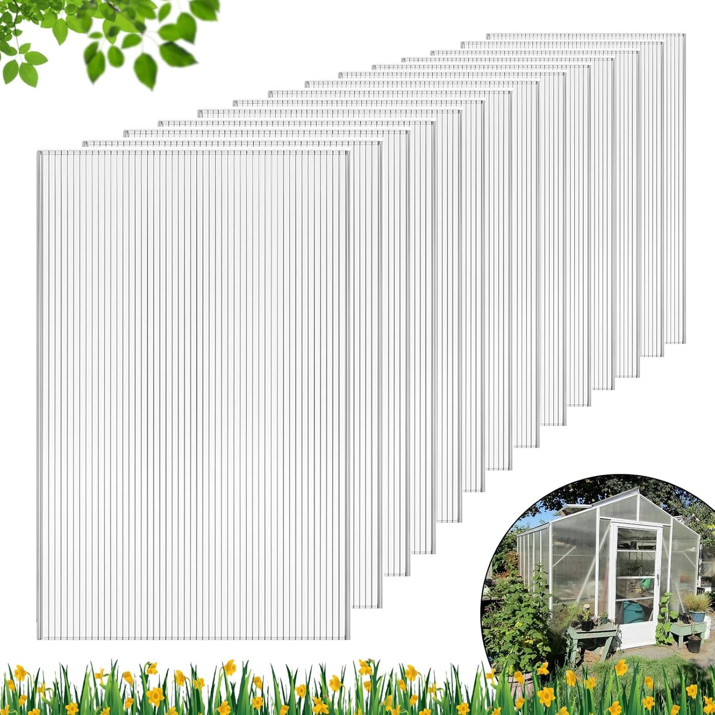 DGSL Polycarbonate Greenhouse Panels for Optimal Growth
