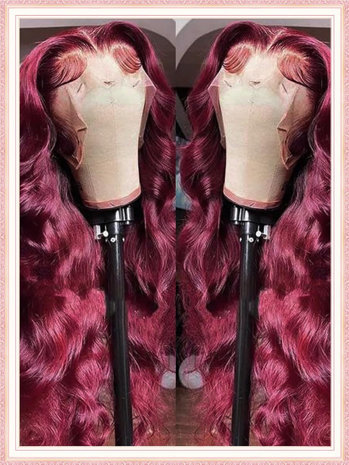 99j Burgundy Lace Front Wigs Human Hair for Stunning Styles